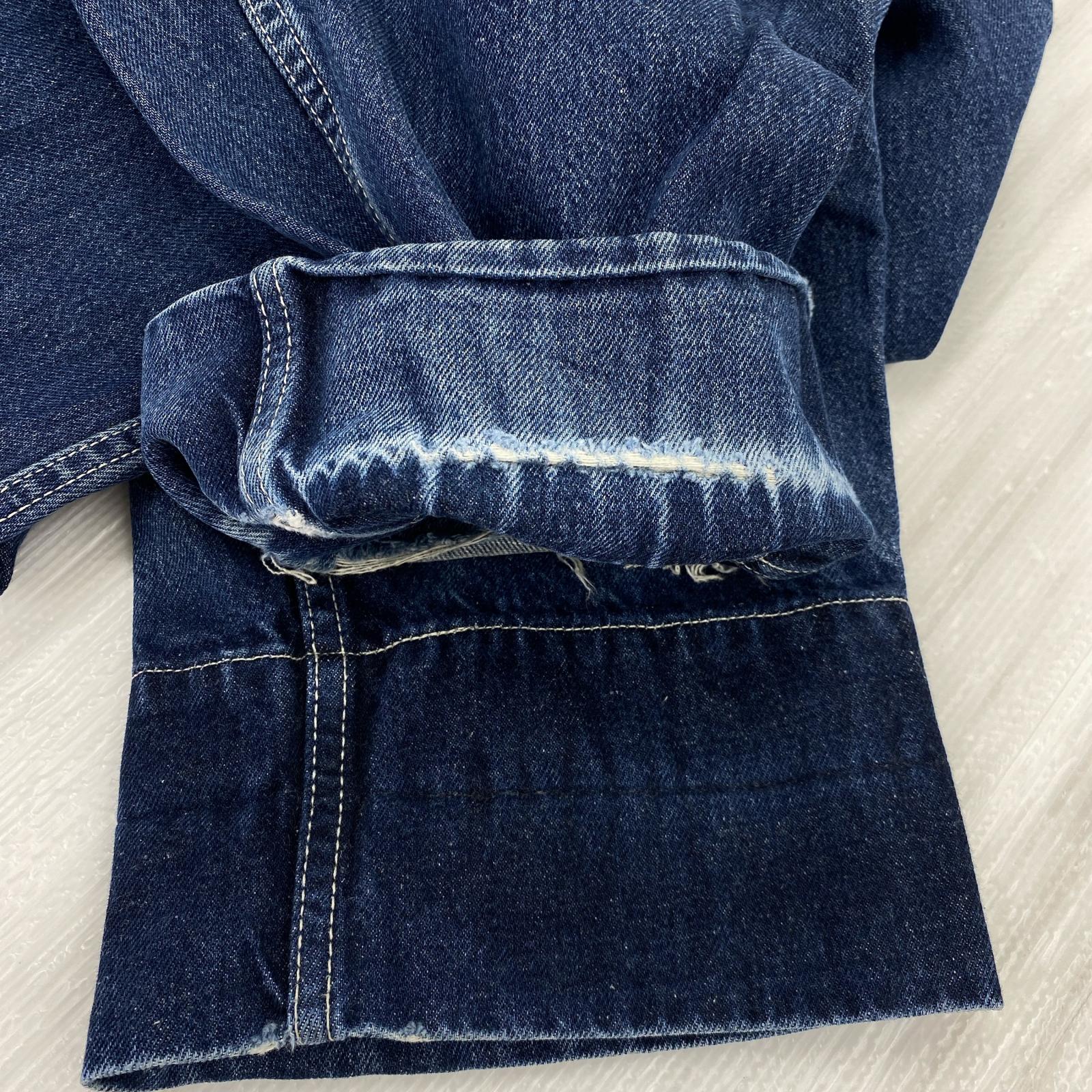 デニムパンツ STAY LOOSE UTILITY サックス ブルー