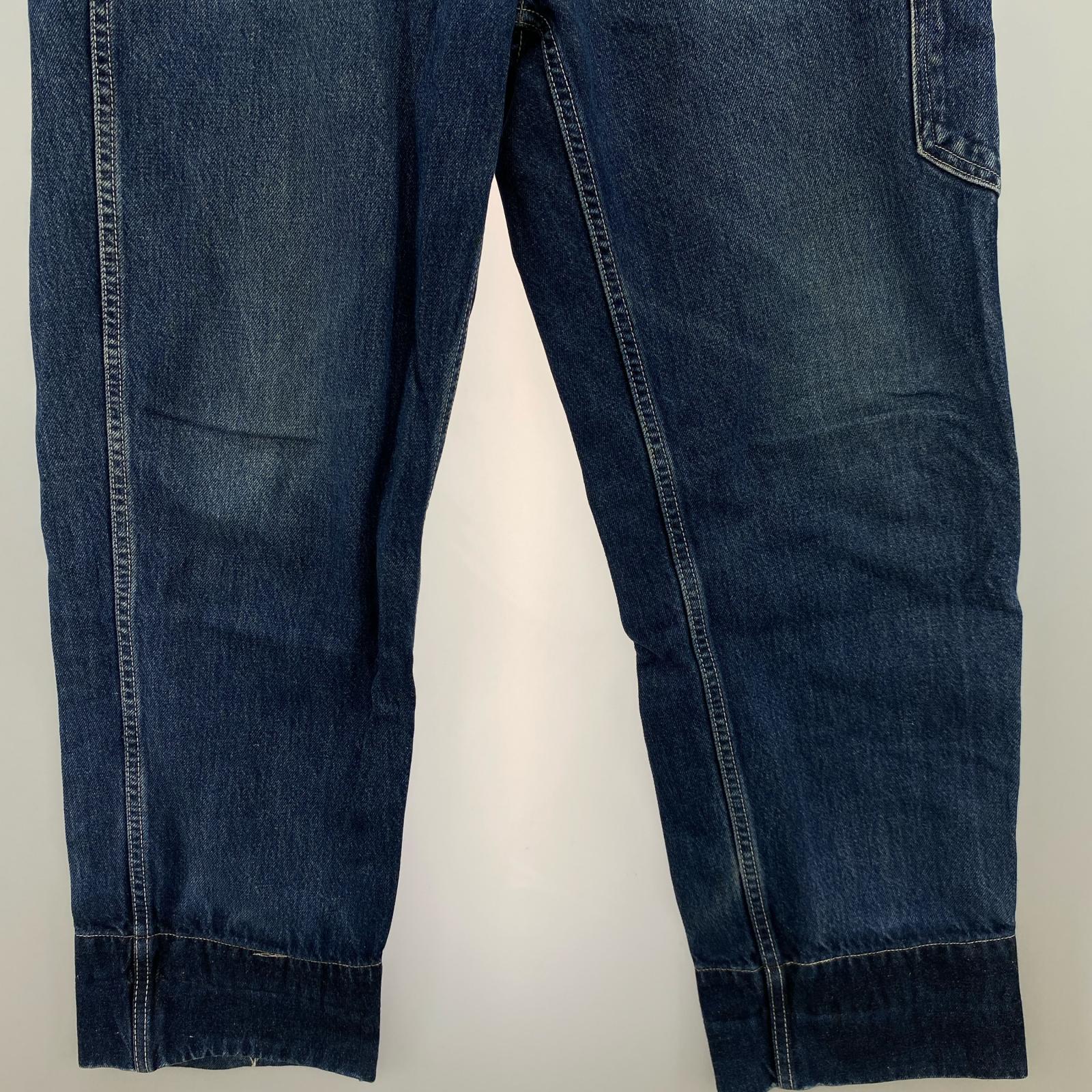 デニムパンツ STAY LOOSE UTILITY サックス ブルー