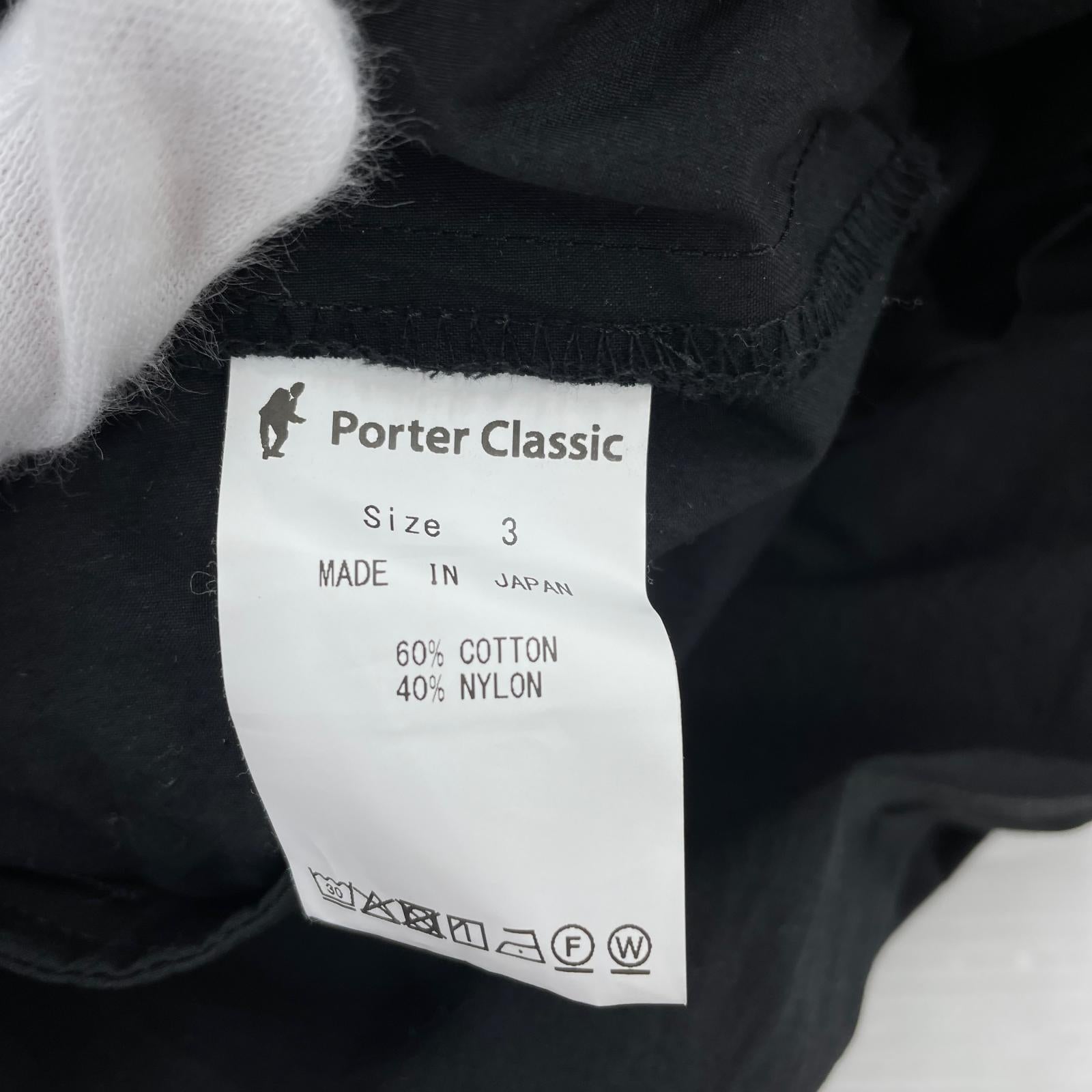 パンツ POPLIN EASY PANTS 3 PC-035-3942 3 ブラック
