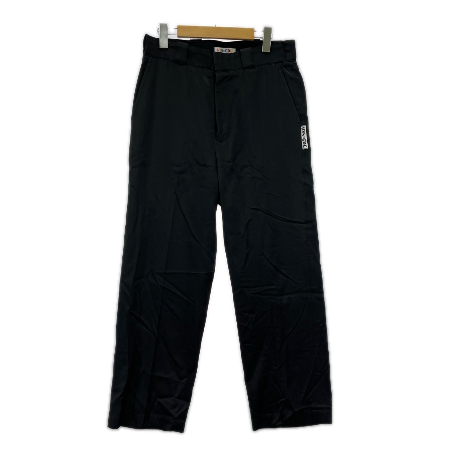 パンツ HYSTERIC GLAMOUR サテンパンツ 黒 GDC0207 M M ブラック