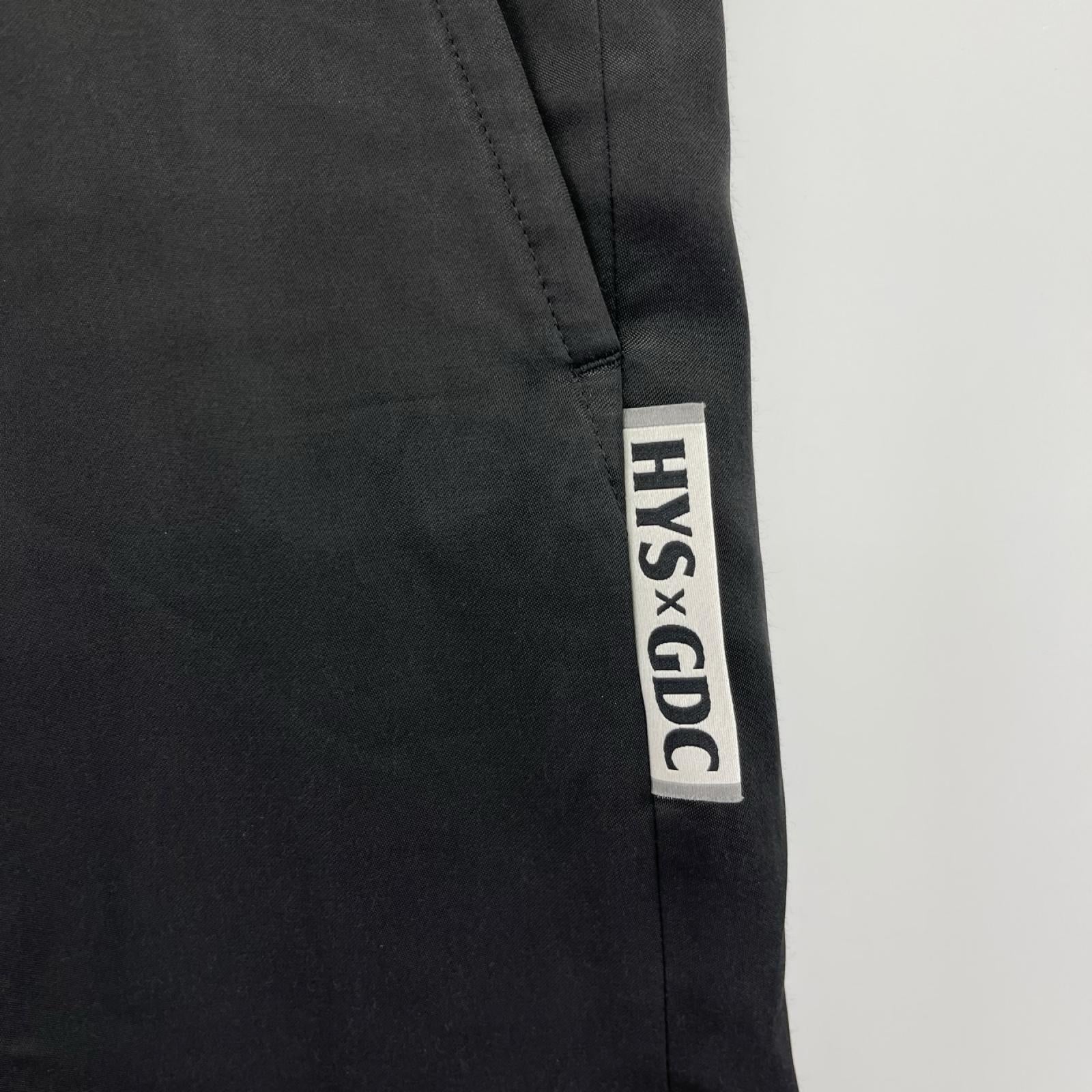 パンツ HYSTERIC GLAMOUR サテンパンツ 黒 GDC0207 M M ブラック