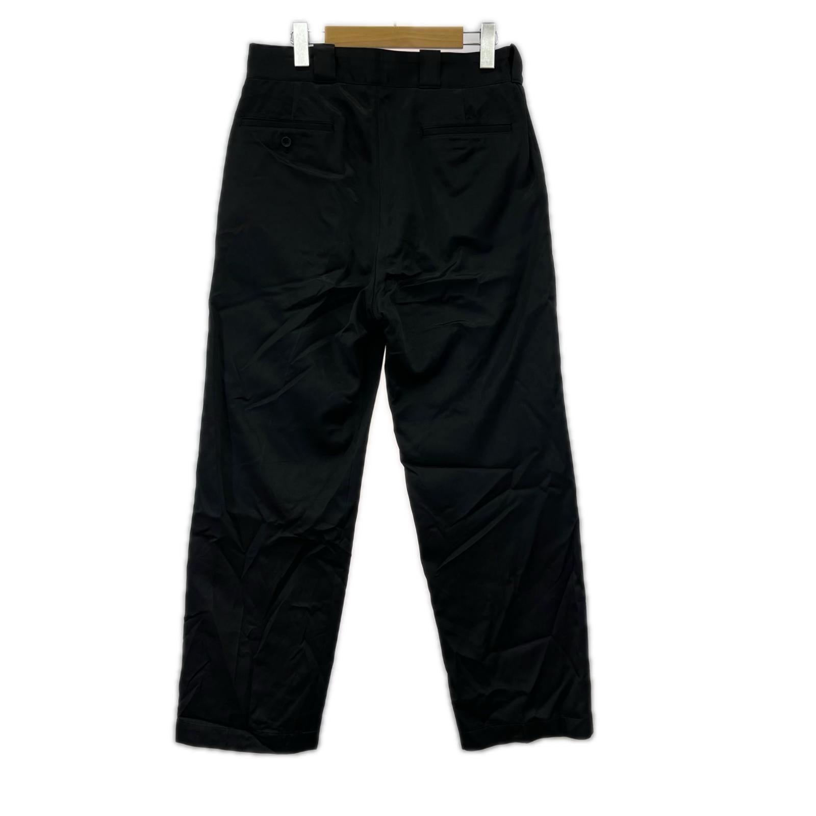 パンツ HYSTERIC GLAMOUR サテンパンツ 黒 GDC0207 M M ブラック
