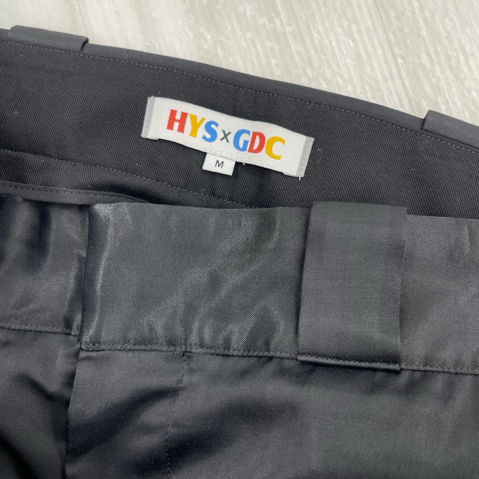 パンツ HYSTERIC GLAMOUR サテンパンツ 黒 GDC0207 M M ブラック