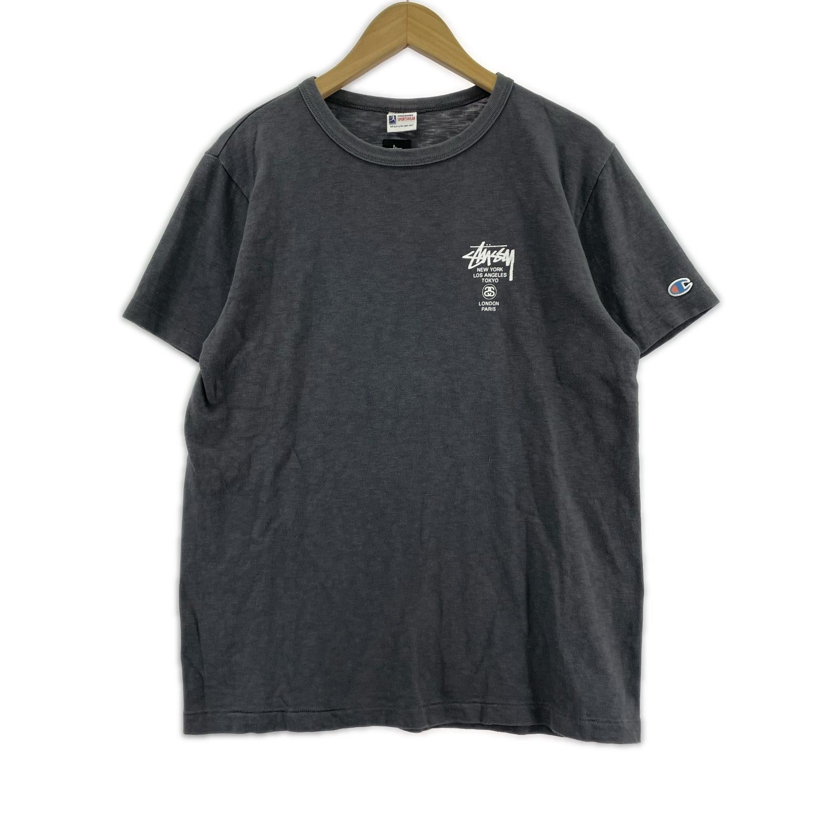 半袖Ｔシャツ ×Champion SKULL WING グレー M M グレー