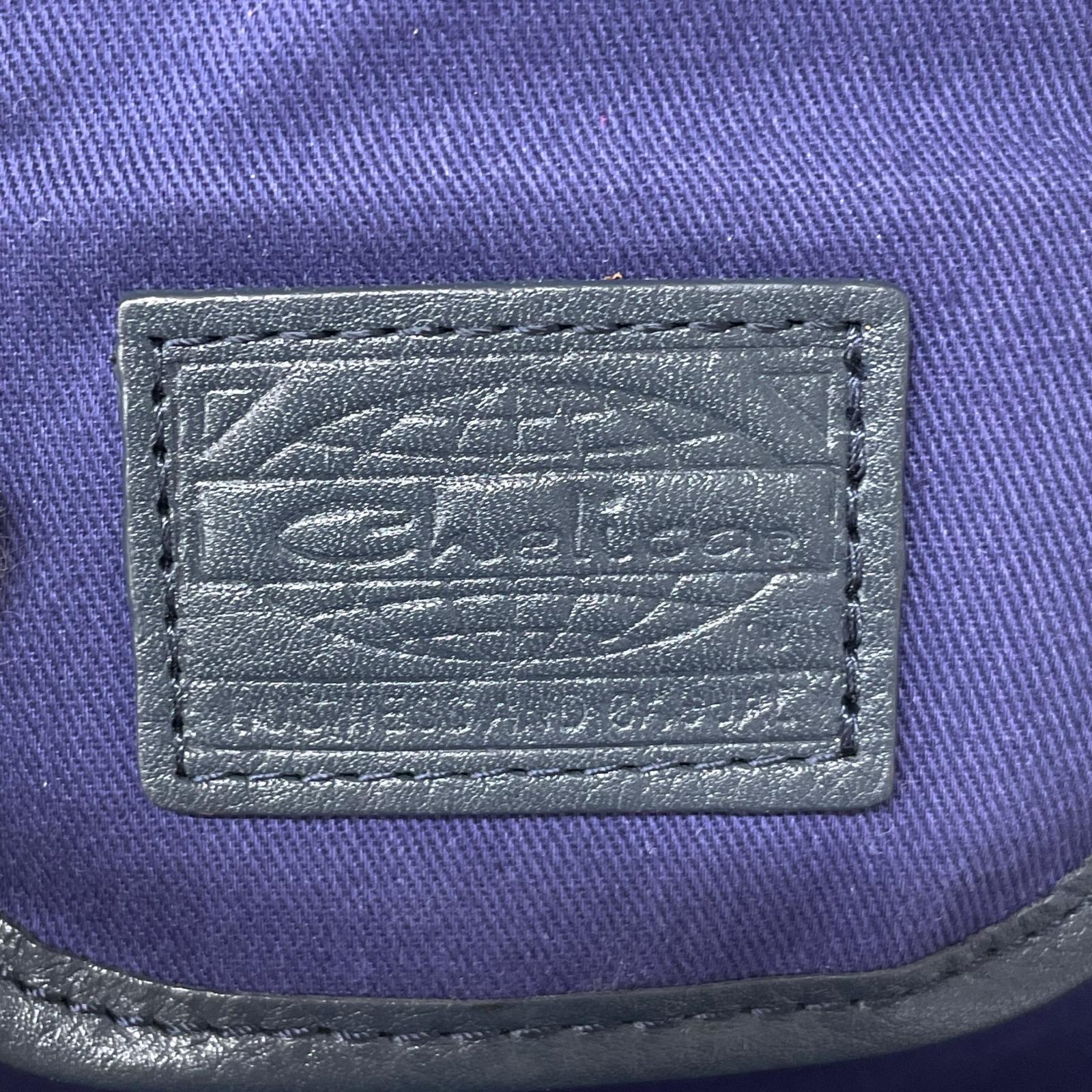 ショルダーバッグ Chelica ワンショルダー レザー 紺 ネイビー