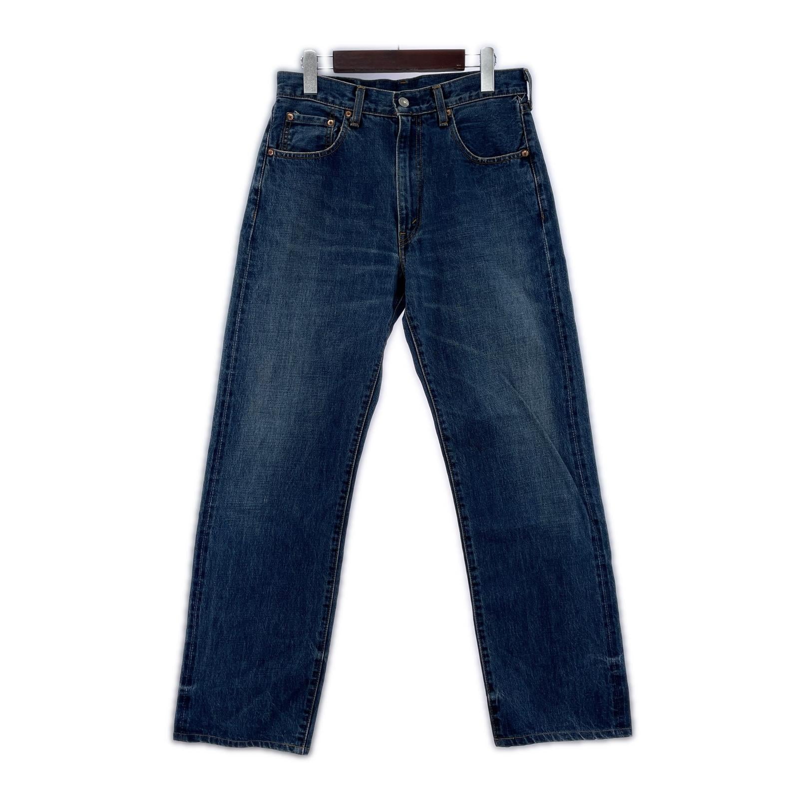デニムパンツ 502XX W32 日本製復刻 32 ブルー