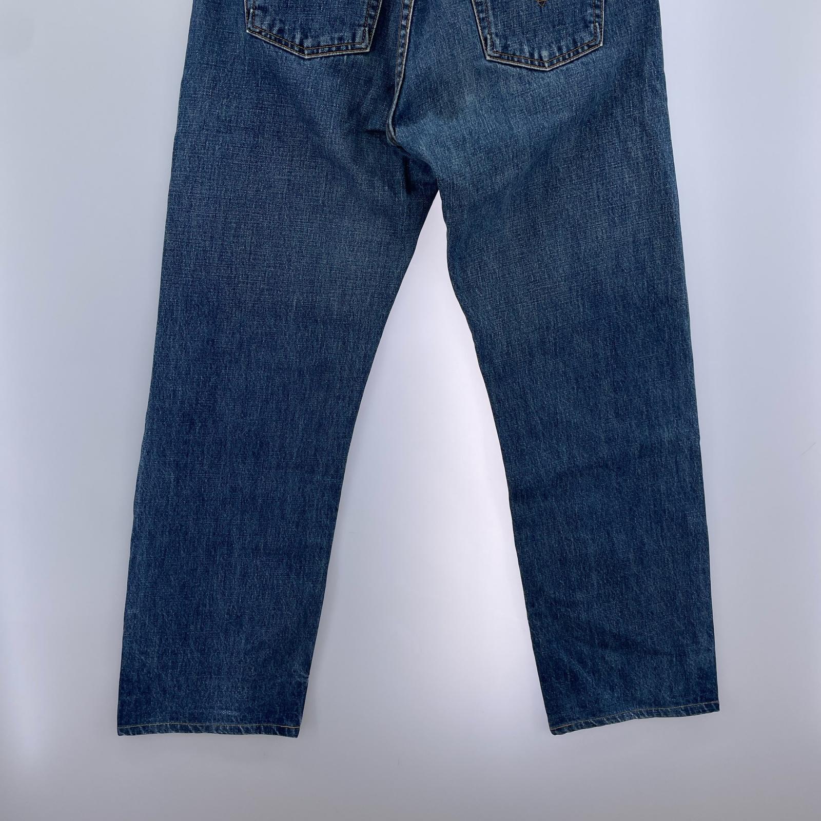 デニムパンツ 502XX W32 日本製復刻 32 ブルー