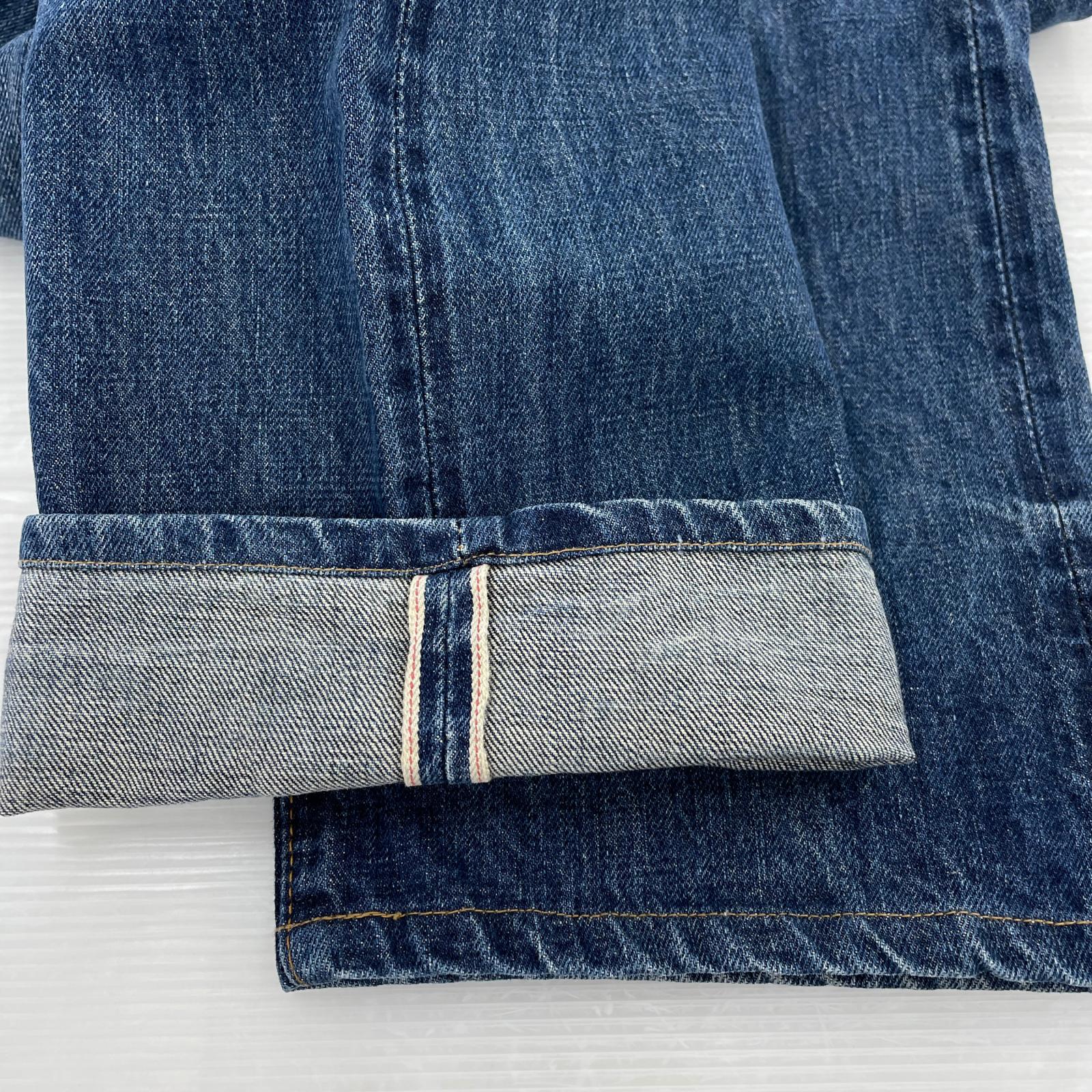 デニムパンツ 502XX W32 日本製復刻 32 ブルー