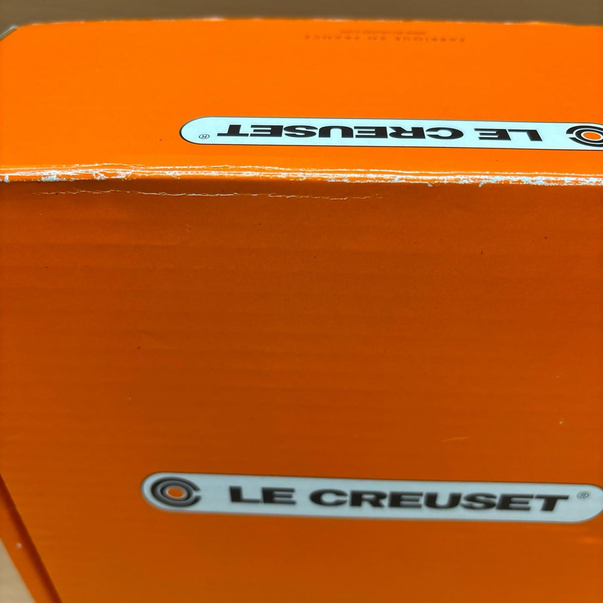 LE CREUSET ココット ロンド オレンジ Ｌ E Ｃ R EU S E T その他雑貨