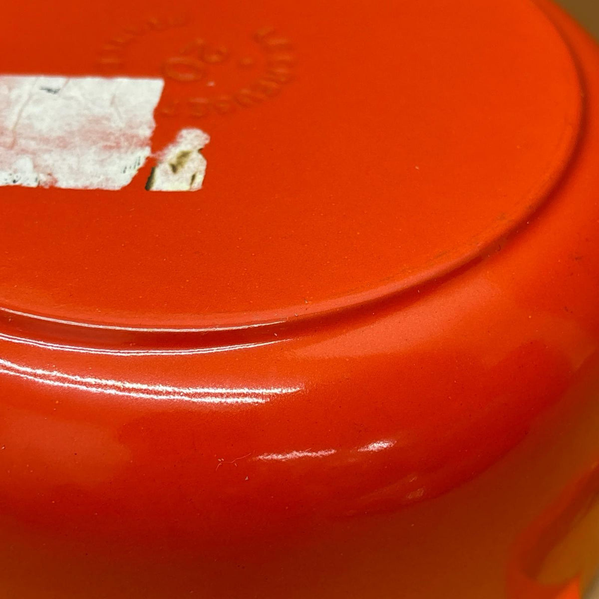 LE CREUSET ココット ロンド オレンジ Ｌ E Ｃ R EU S E T その他雑貨