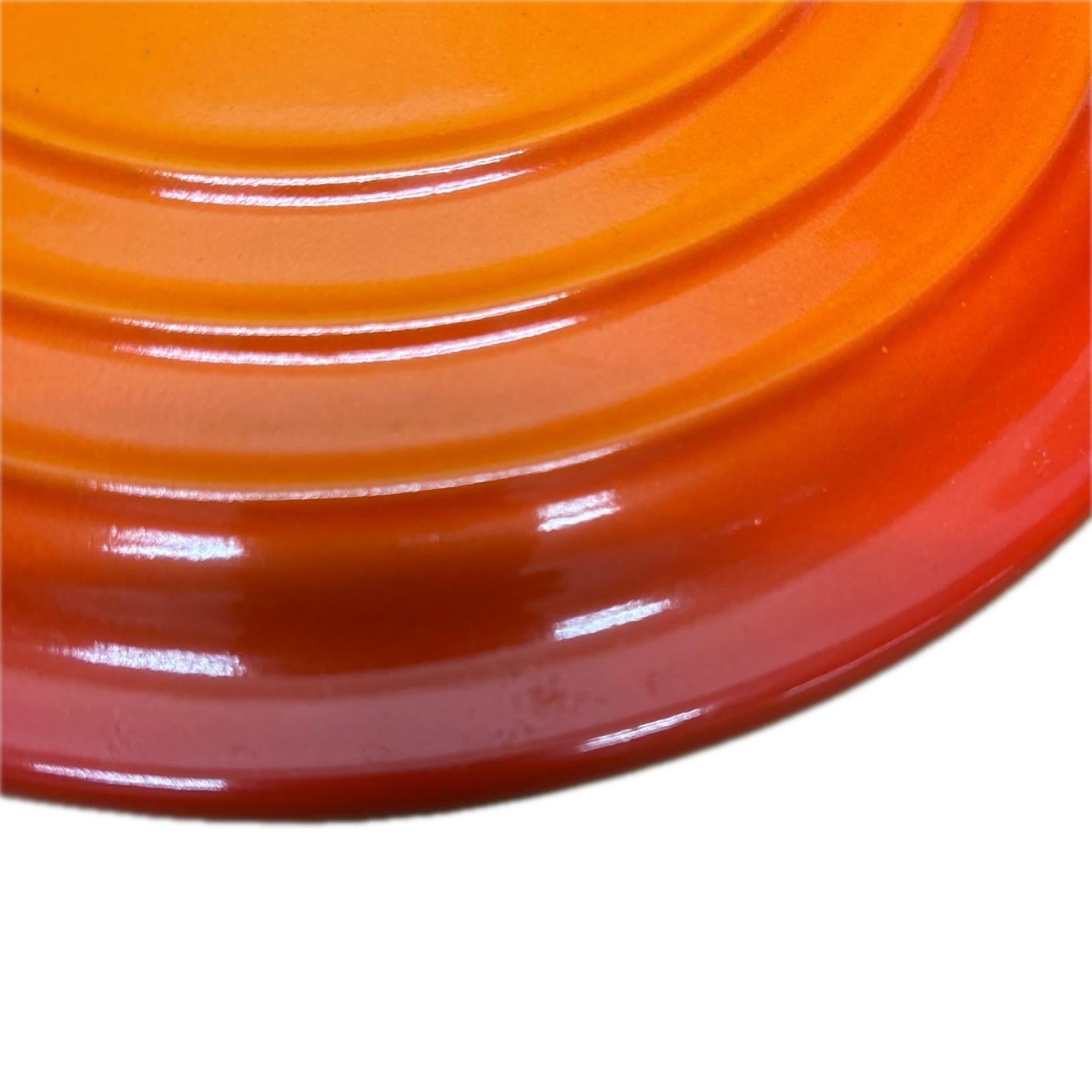 LE CREUSET ココット ロンド オレンジ Ｌ E Ｃ R EU S E T その他雑貨