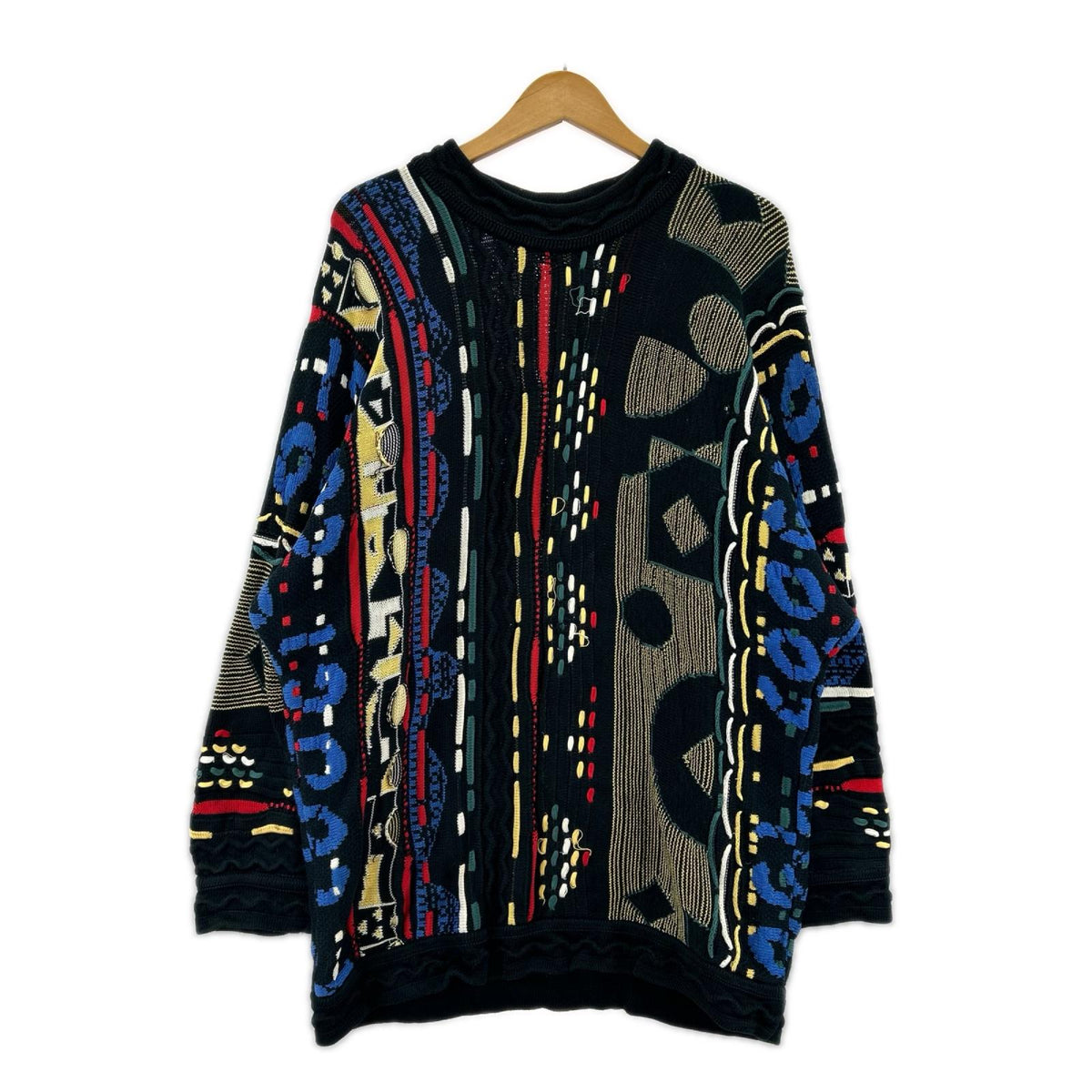 その他トップス COOGI 3Dニット L ブラック
