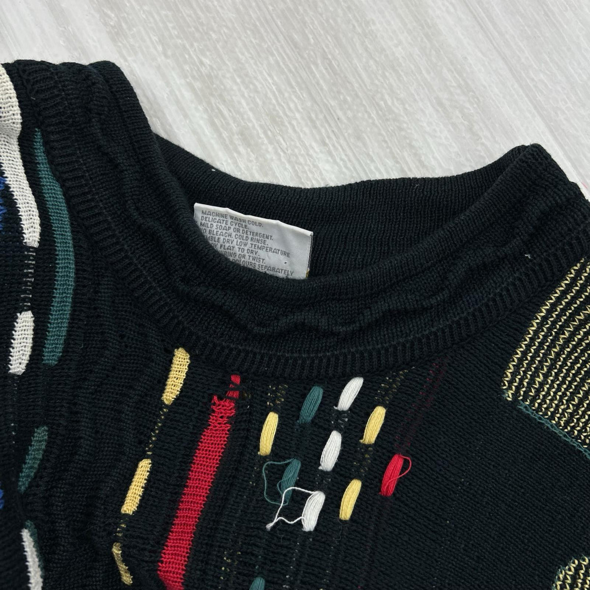 その他トップス COOGI 3Dニット L ブラック