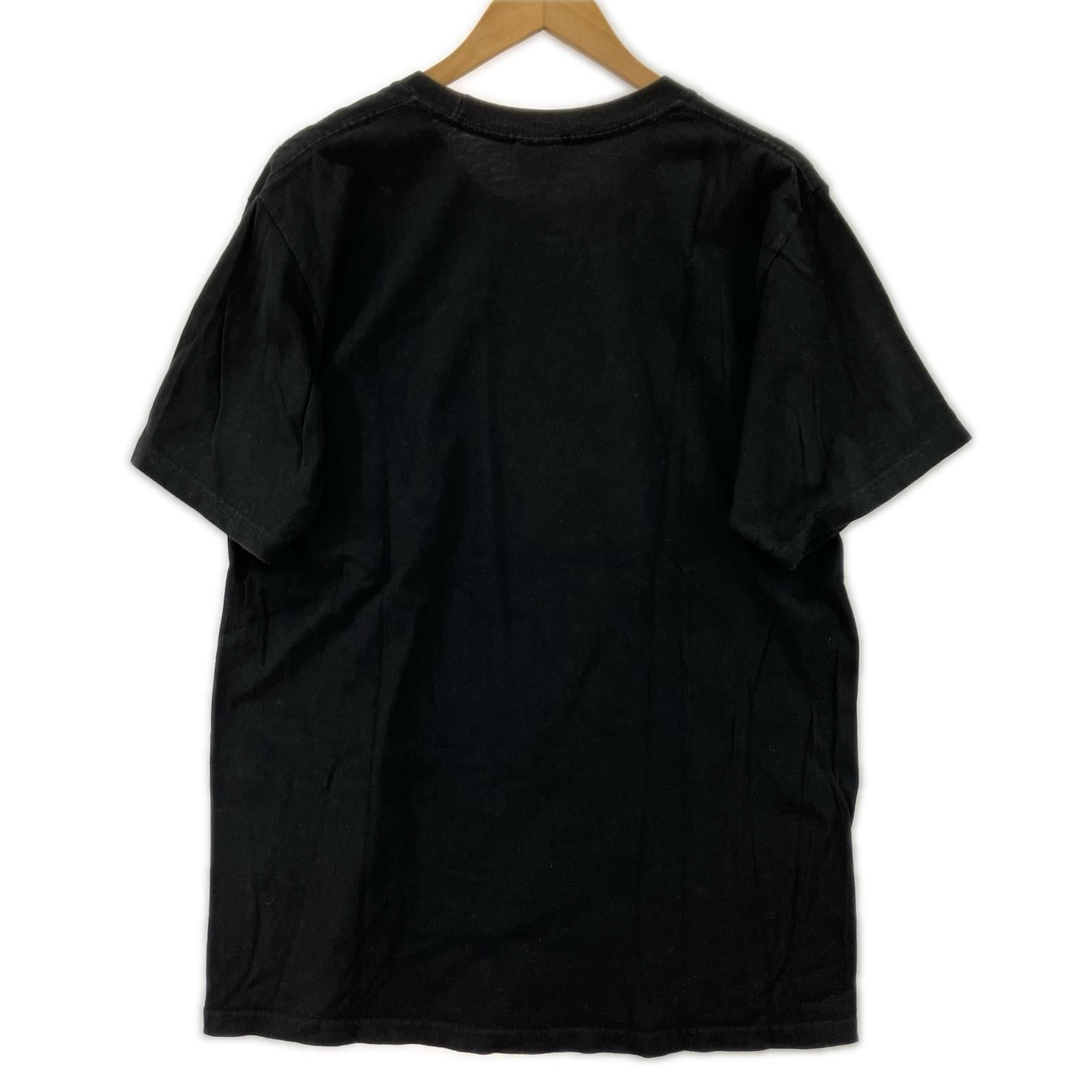 半袖Ｔシャツ キノコプリント S/Sカットソー ブラック (M) M ブラック