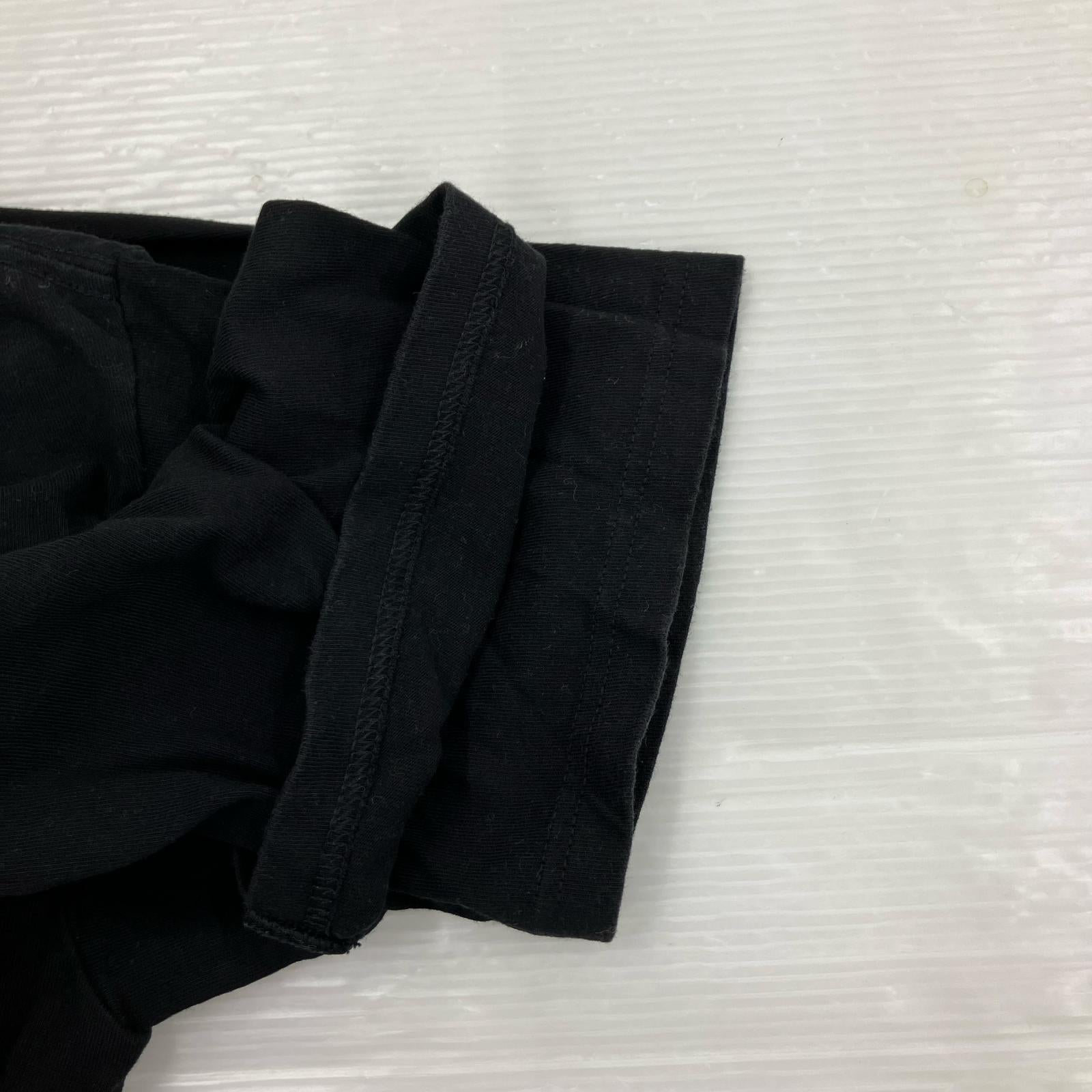 半袖Ｔシャツ キノコプリント S/Sカットソー ブラック (M) M ブラック