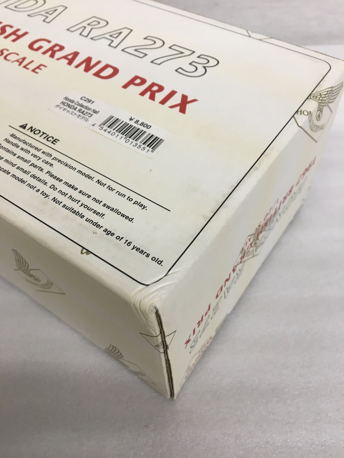 1/20 HONDA RA273 BRITISH GRAND PRIX ミニカーその他