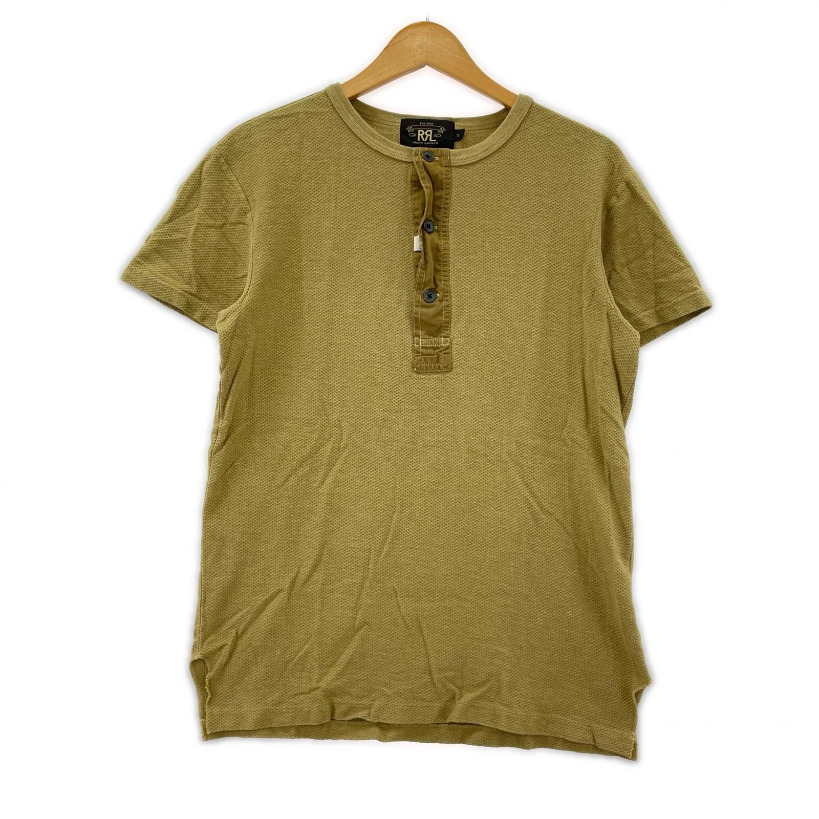 半袖Ｔシャツ ヘンリーネックS/Sカットソー カーキ (S) S カーキ