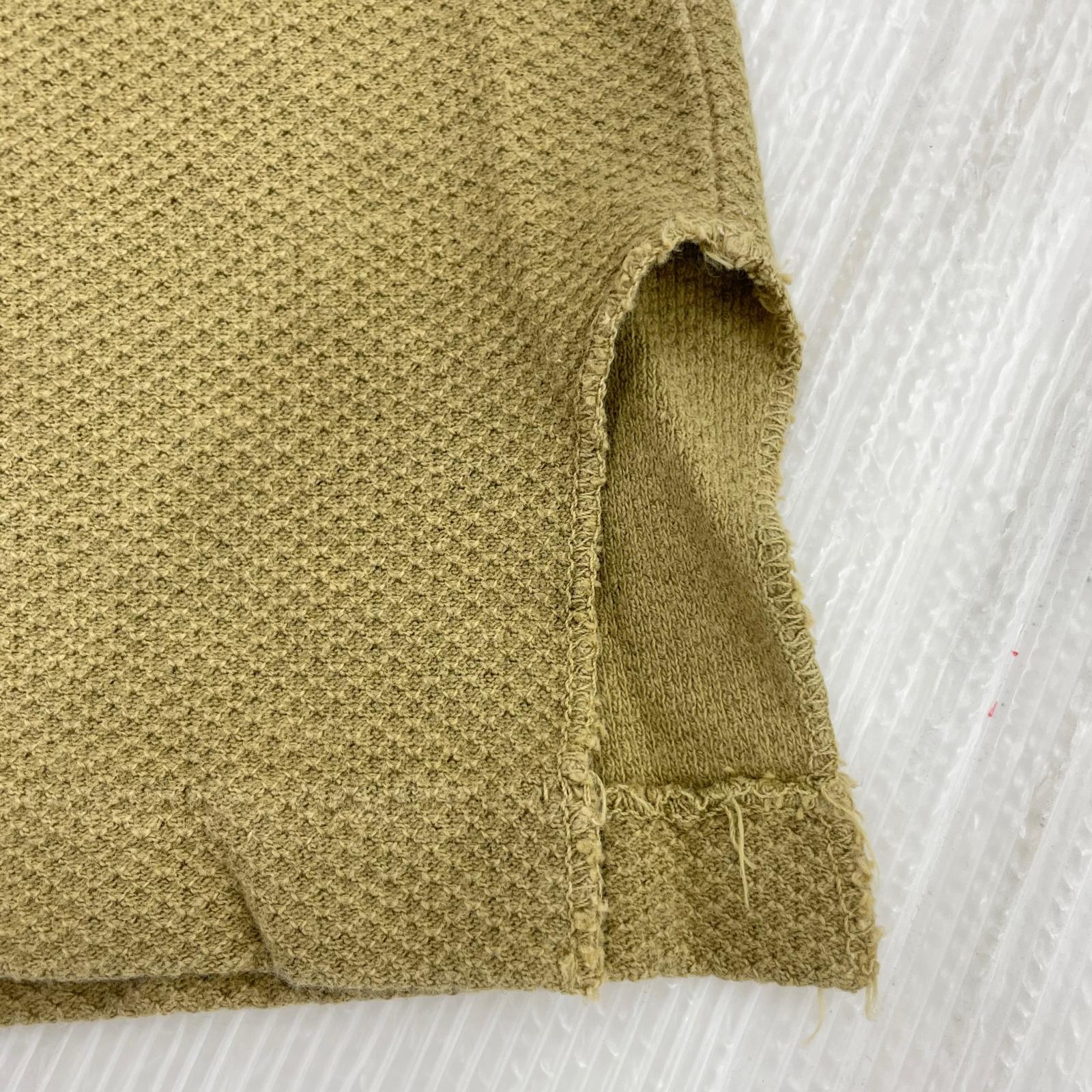 半袖Ｔシャツ ヘンリーネックS/Sカットソー カーキ (S) S カーキ
