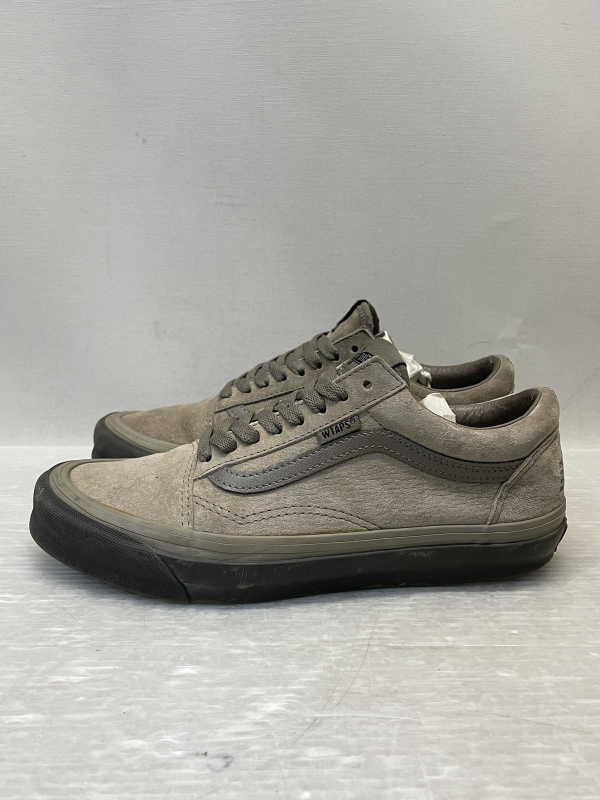スニーカー VANS×WTAPS OG OLD SKOOL スニーカー 25.5 カーキ