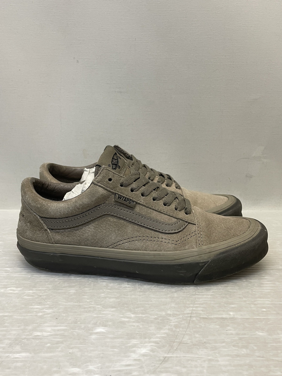 スニーカー VANS×WTAPS OG OLD SKOOL スニーカー 25.5 カーキ