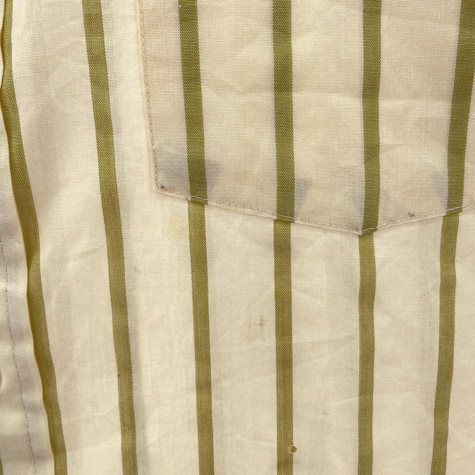 半袖シャツ 70s ArrowKentCollection StripeShirt ベージュ