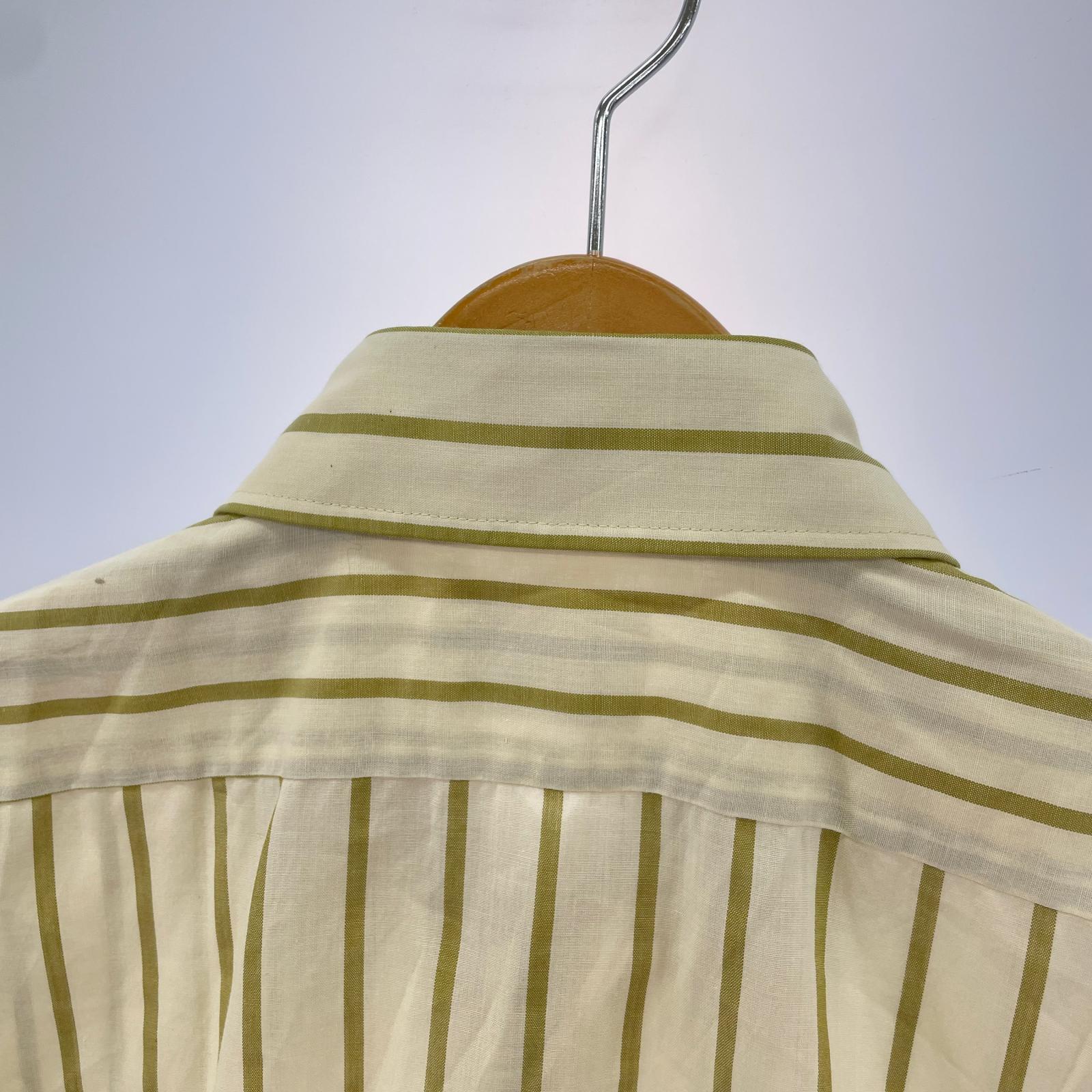 半袖シャツ 70s ArrowKentCollection StripeShirt ベージュ
