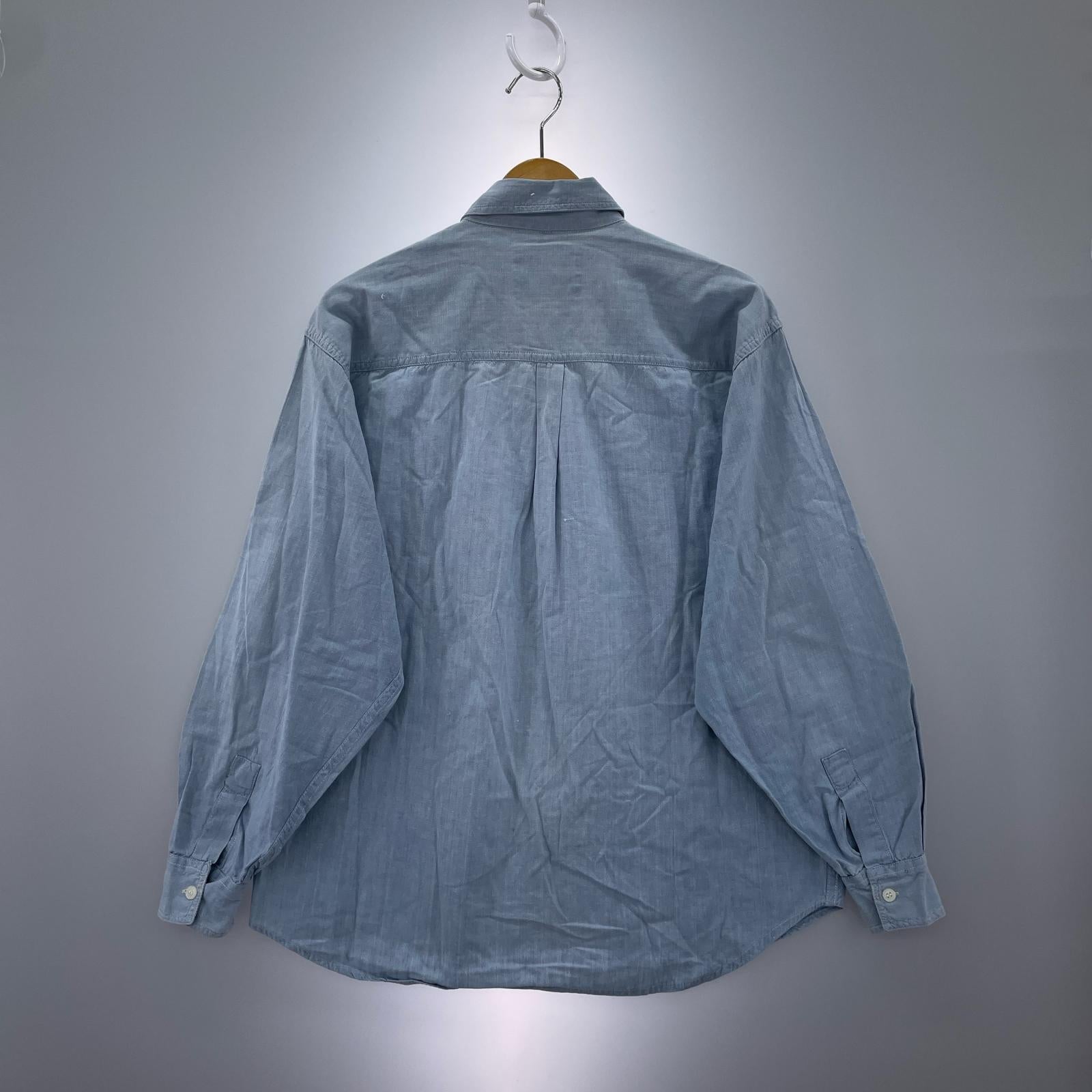 長袖シャツ 80-90s SKIPPER Cotton Shirt L RBL L