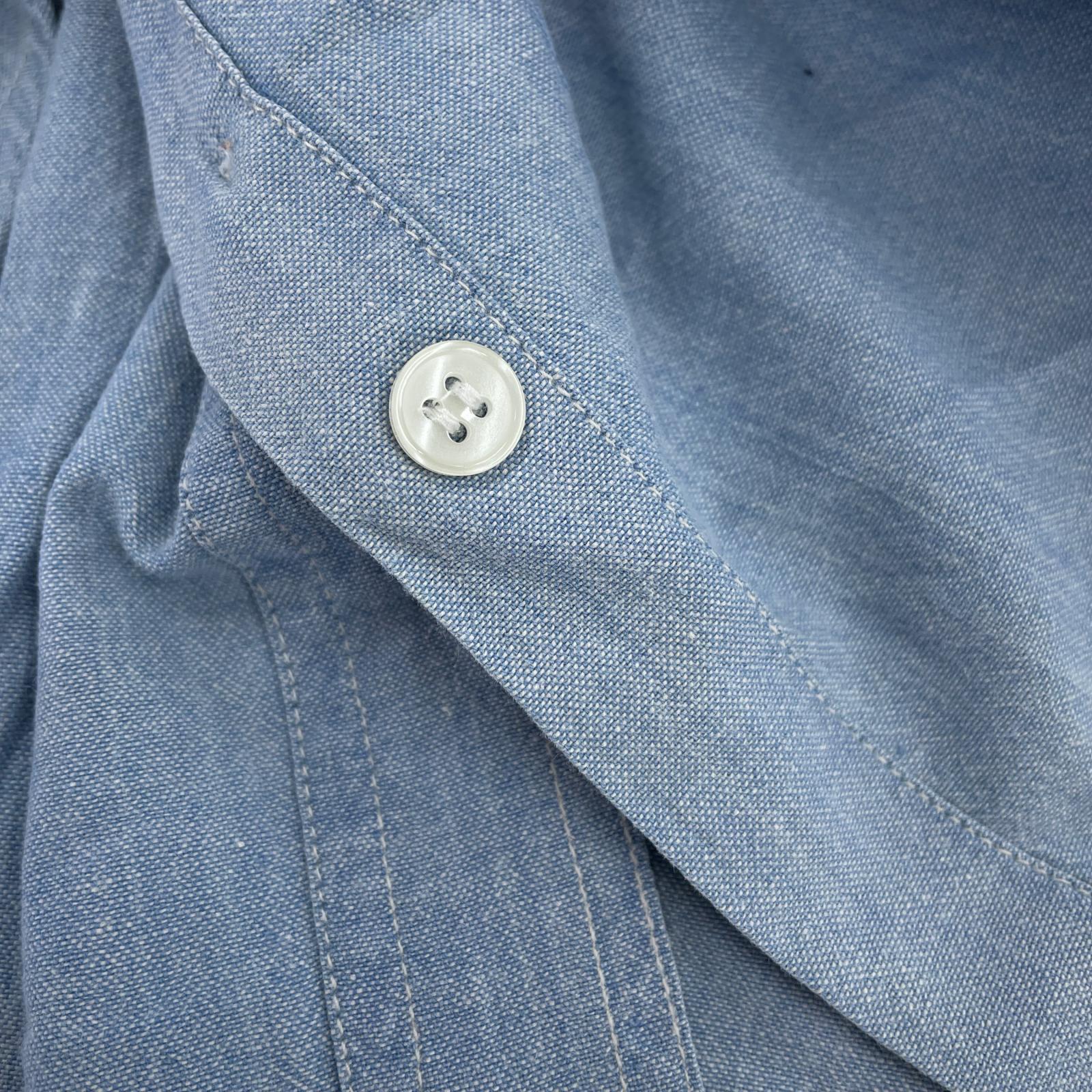 長袖シャツ 80-90s SKIPPER Cotton Shirt L RBL L