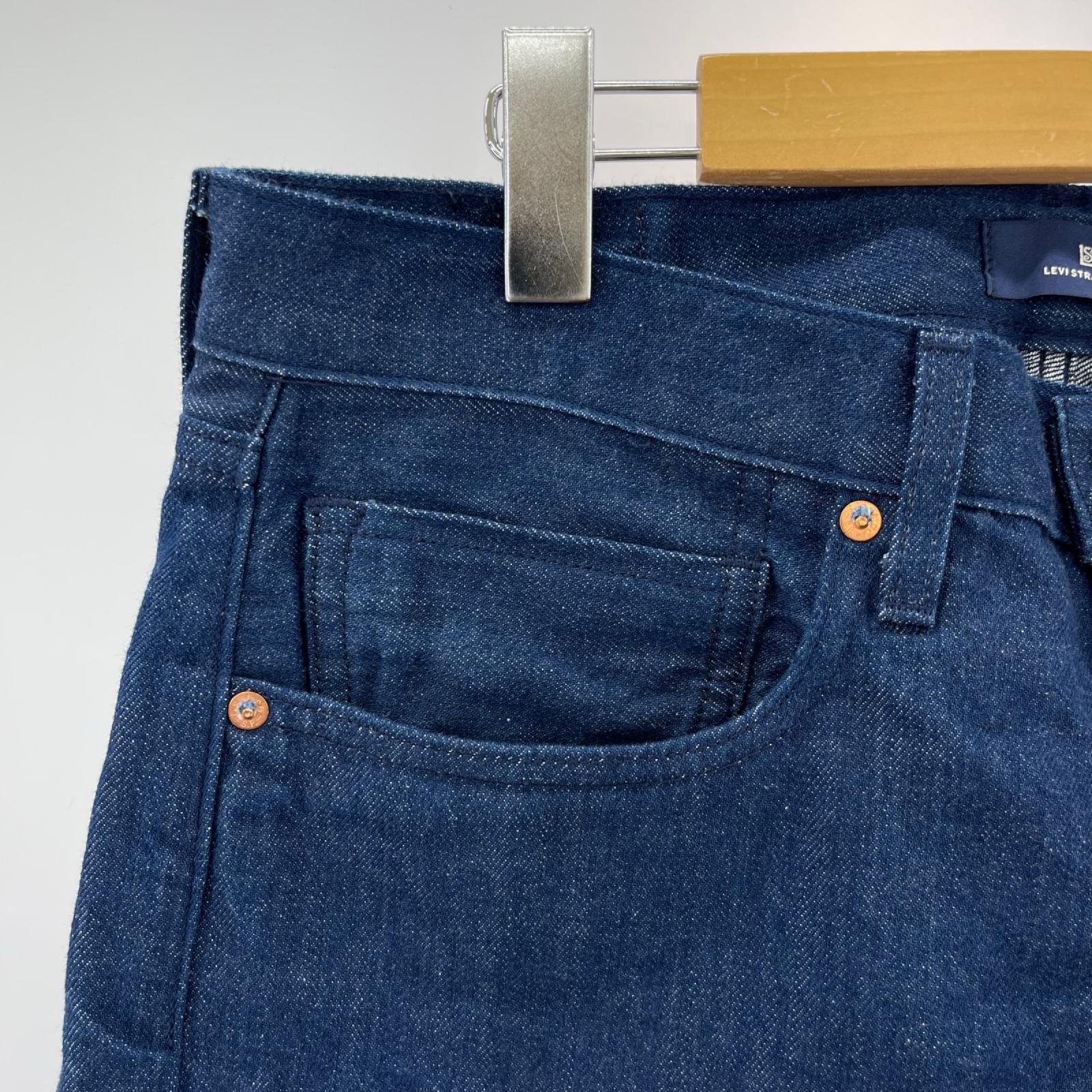 デニムパンツ ブルータブ 505 青 34 ネイビー