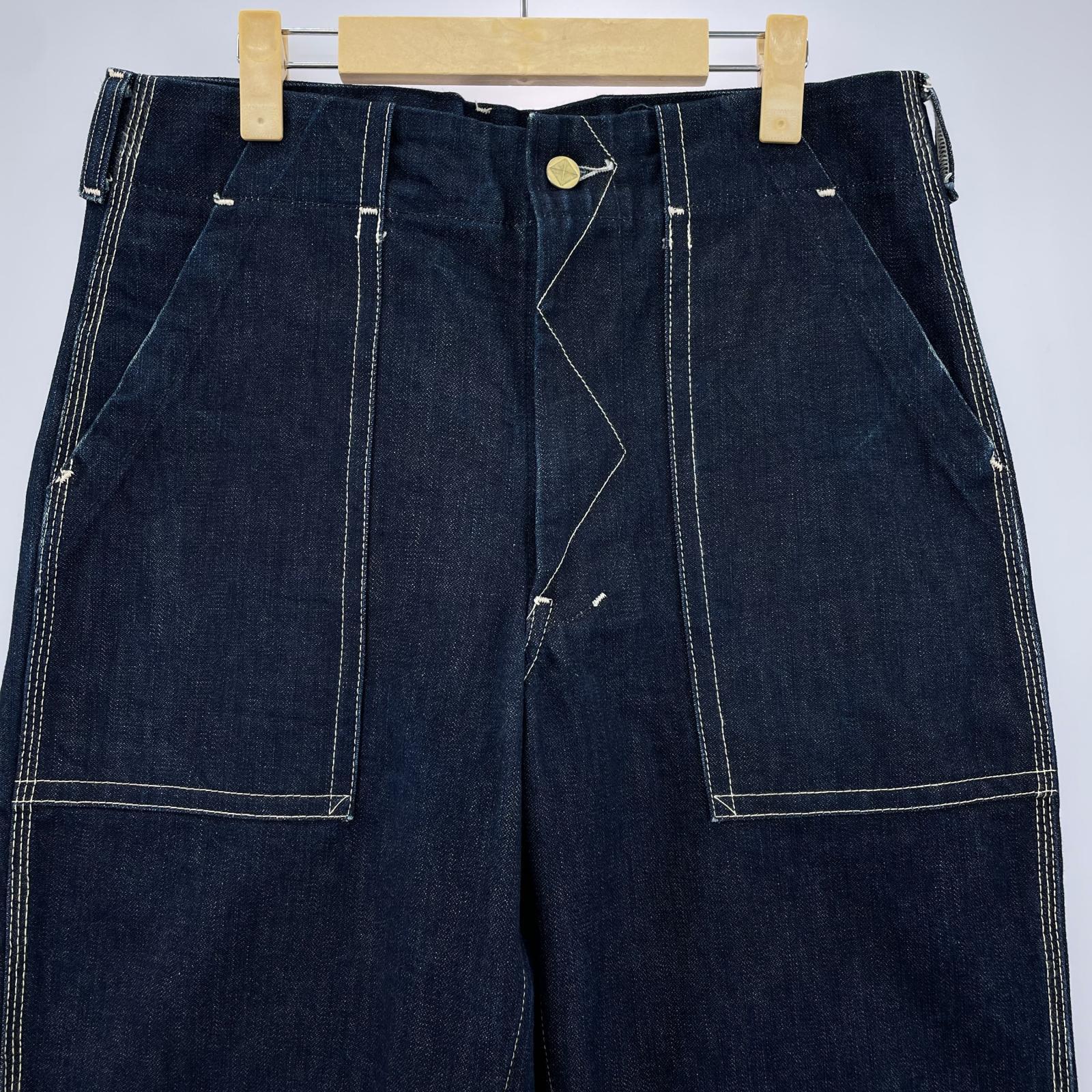 デニムパンツ d'emploi - Everyday Denim Pants - 30 30 ネイビー