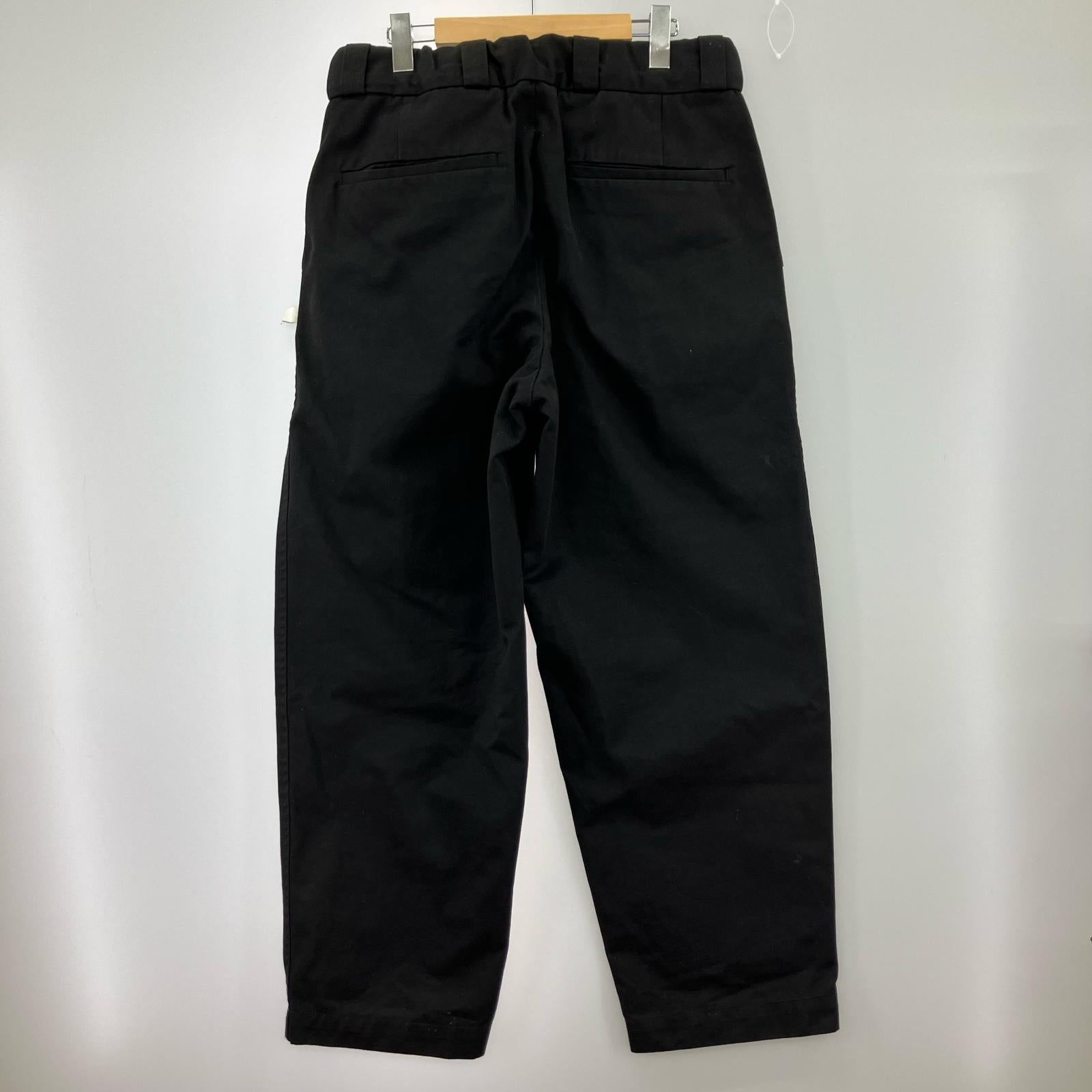 パンツ CAHLUMN Cotton 2Tuck Chino Pant ブラック