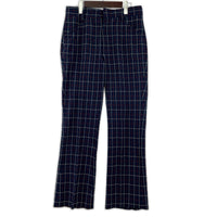 パンツ 70s FARAH チェックスラックス W35 NVY ネイビー