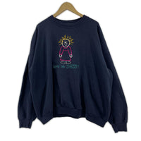 スウェット 90s Leeボディ ストレス 3XL NVY ネイビー