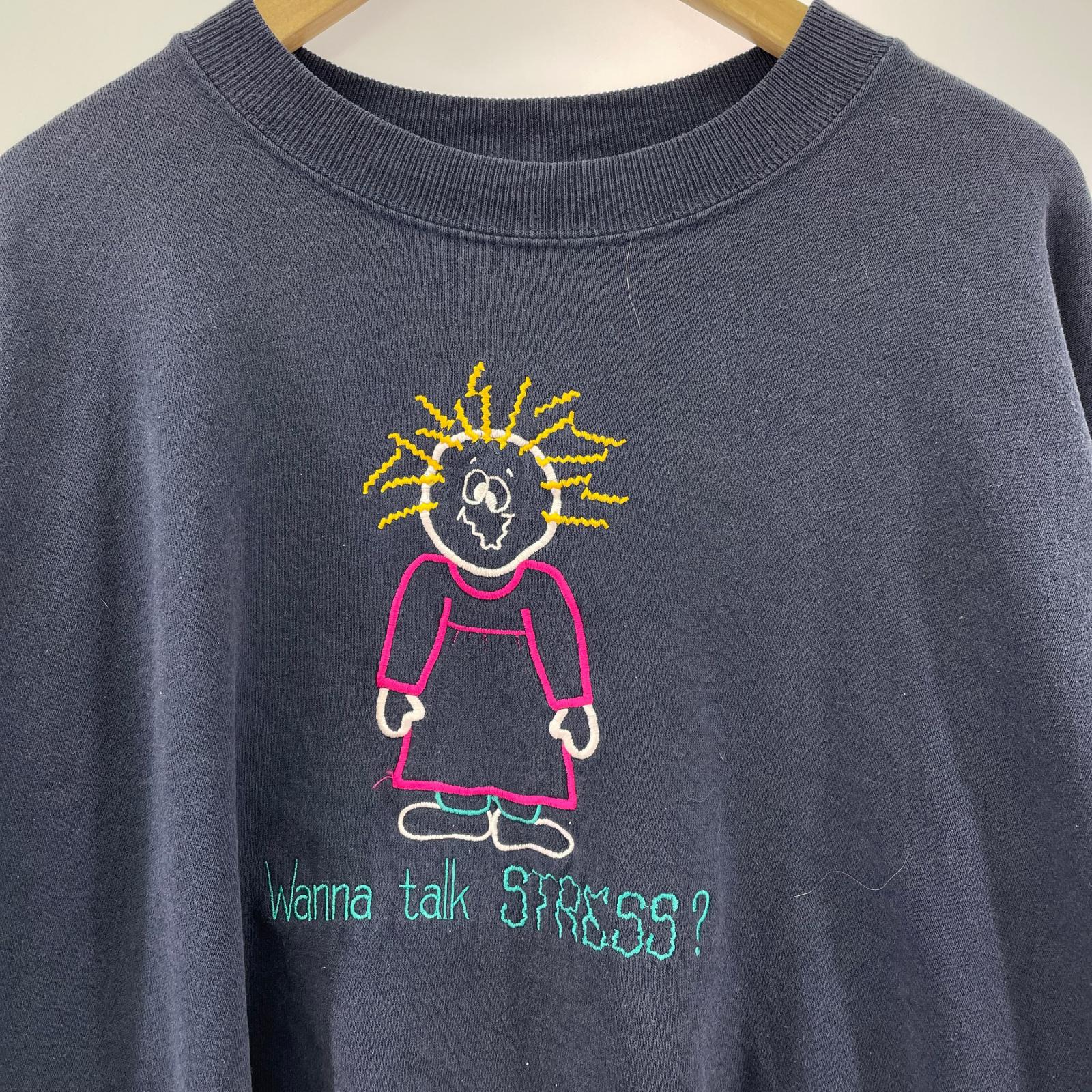 スウェット 90s Leeボディ ストレス 3XL NVY ネイビー