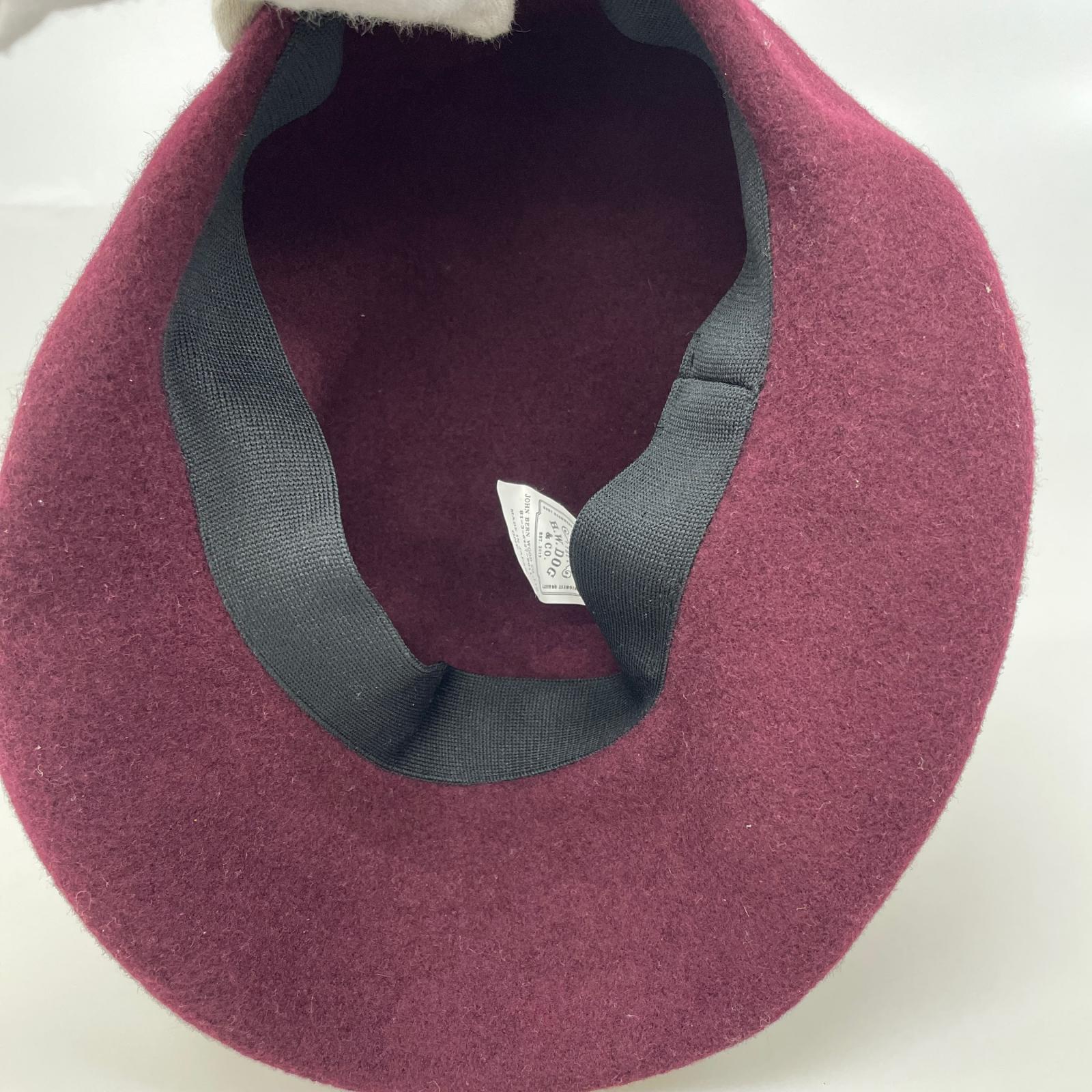 キャスケット THE H.W.DOG&CO. C/L FLAT BERET