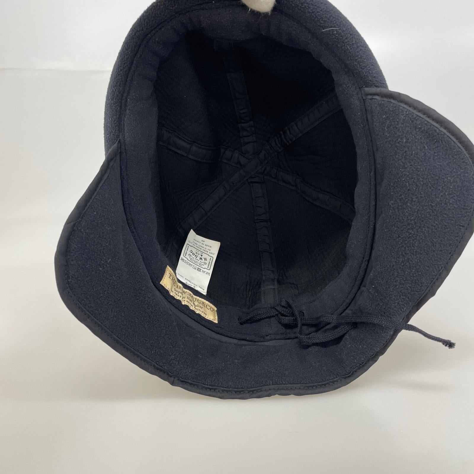 ハット THE H.W.DOG&CO HTP FISH CAP ブラック