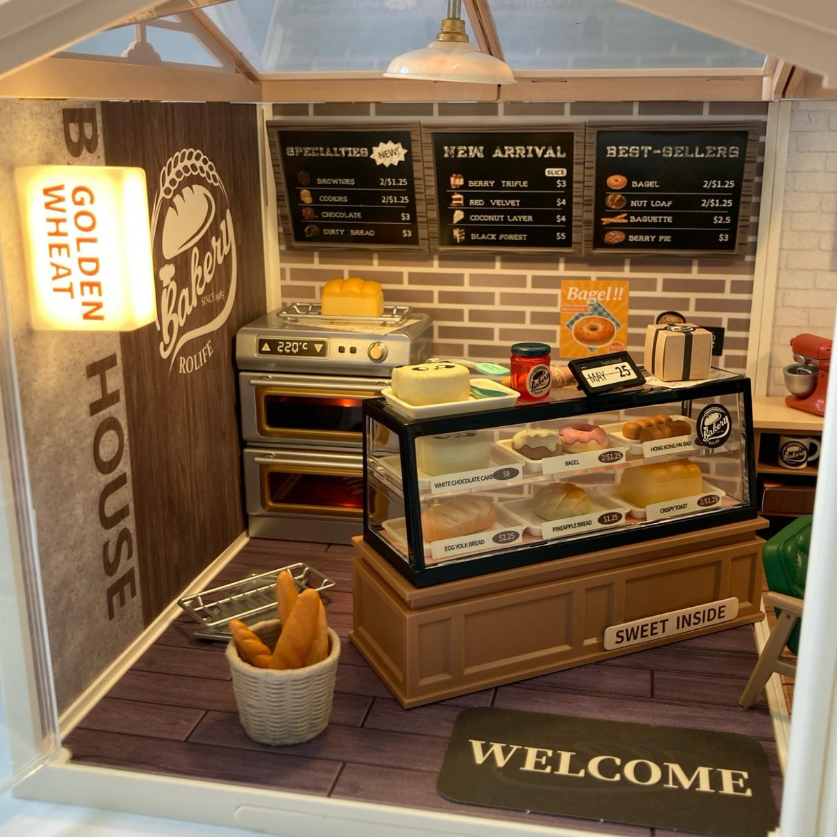 ドールハウス　DIYカフェ　セット ドールその他