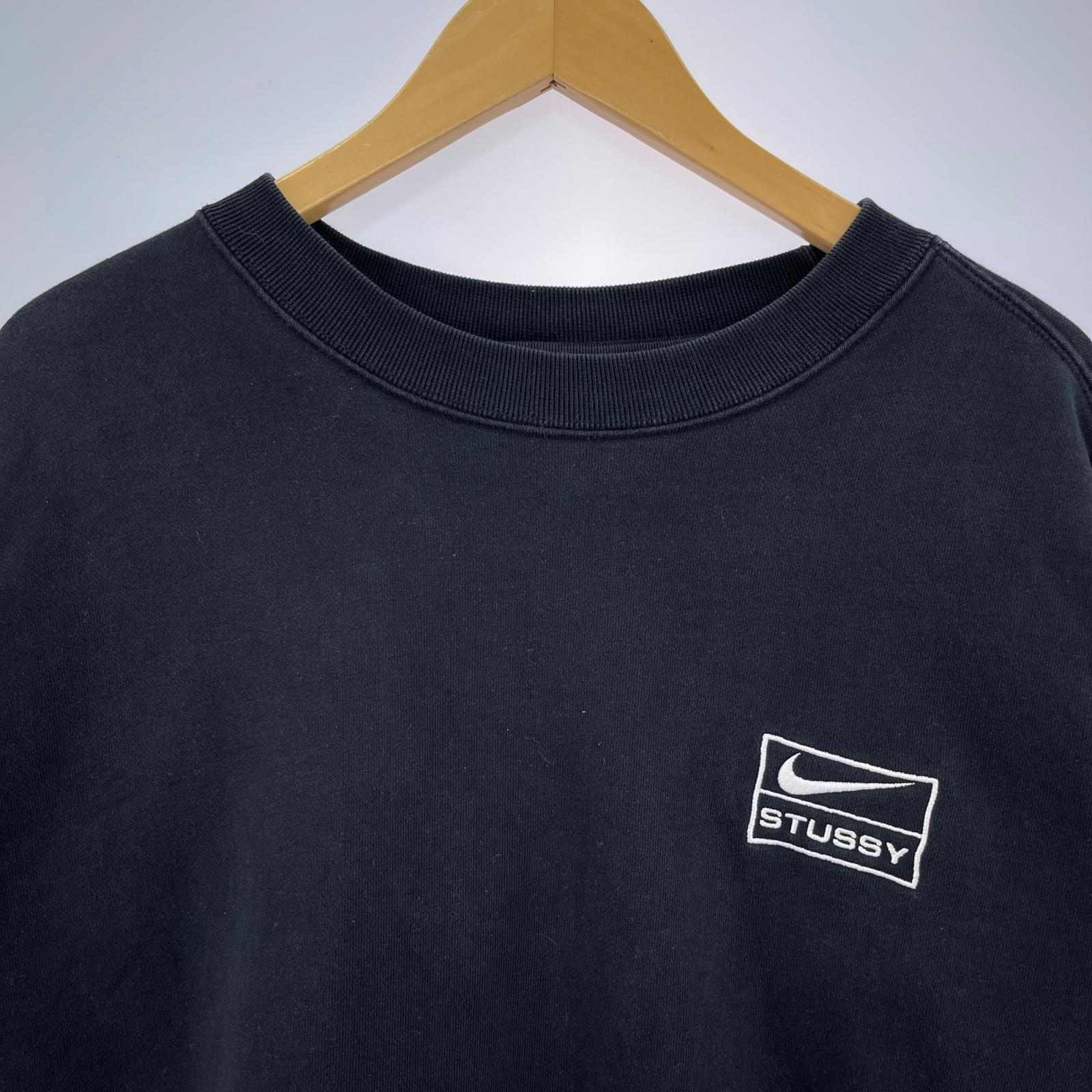 スウェット × STUSSY WASHED NRG FLEECE CREWNECK（XL） ブラック