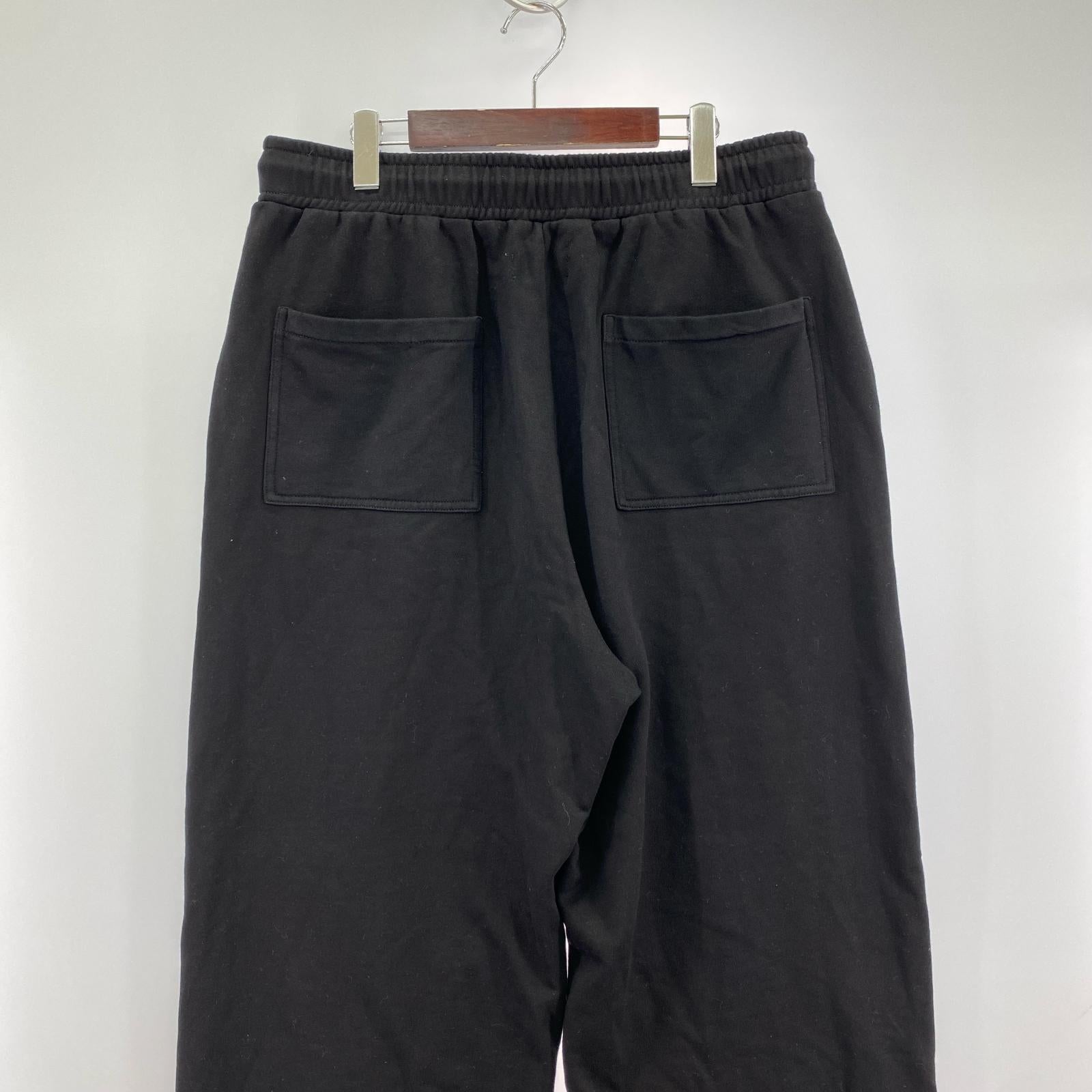 パンツ NO MASS PROD BAGGY SWEAT PANTS L ブラック