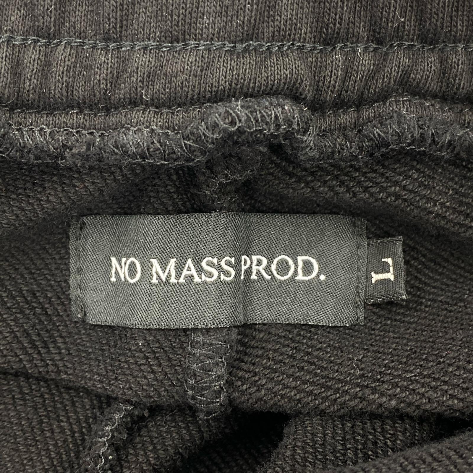 パンツ NO MASS PROD BAGGY SWEAT PANTS L ブラック