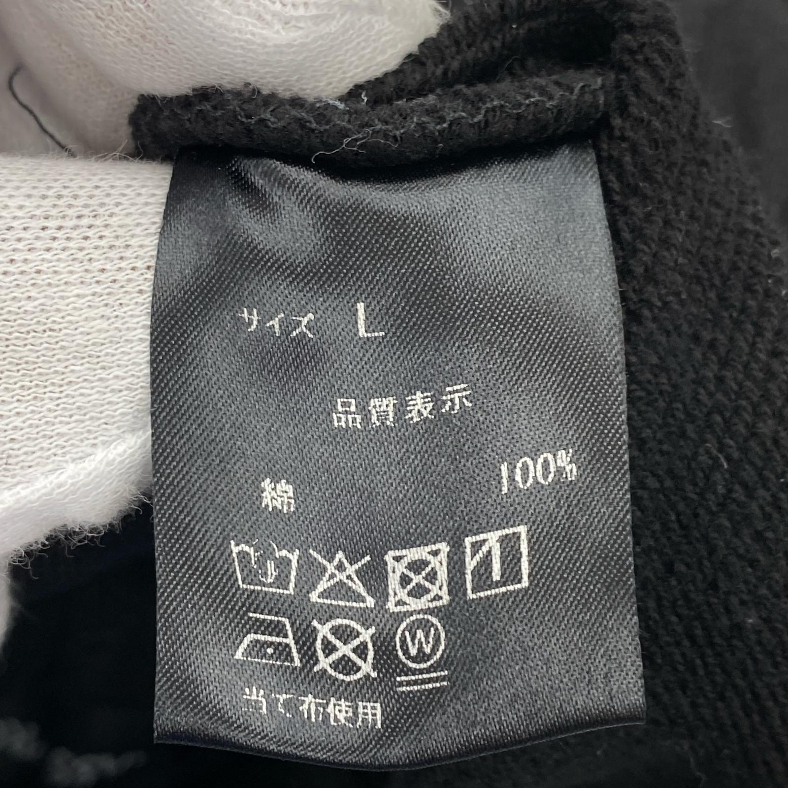 パンツ NO MASS PROD BAGGY SWEAT PANTS L ブラック