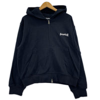 パーカー SUPPLIER Various Cross Zip Hoodie BLK S S ブラック