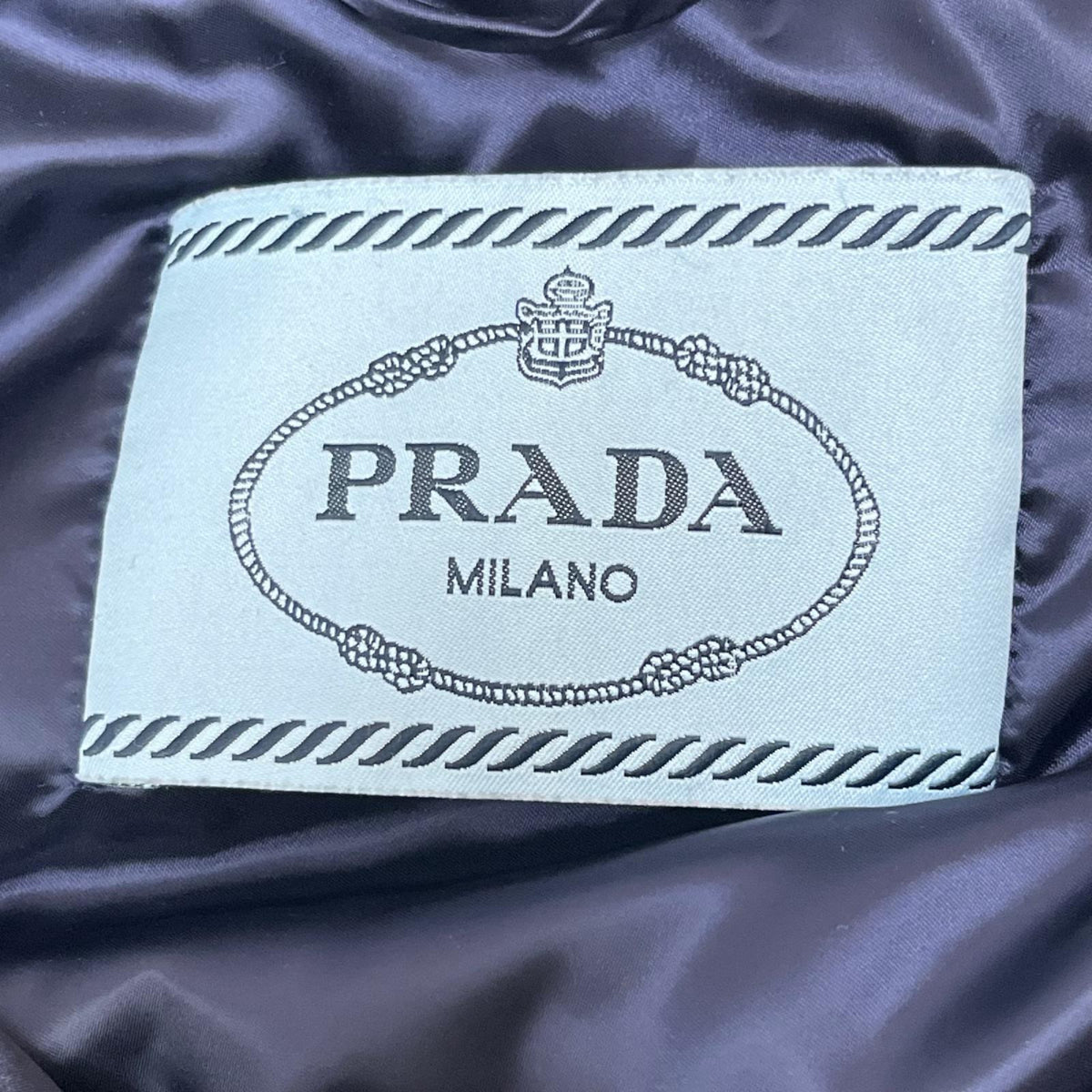 PRADA ダウンジャケット/黒/Size 42/29B830 42