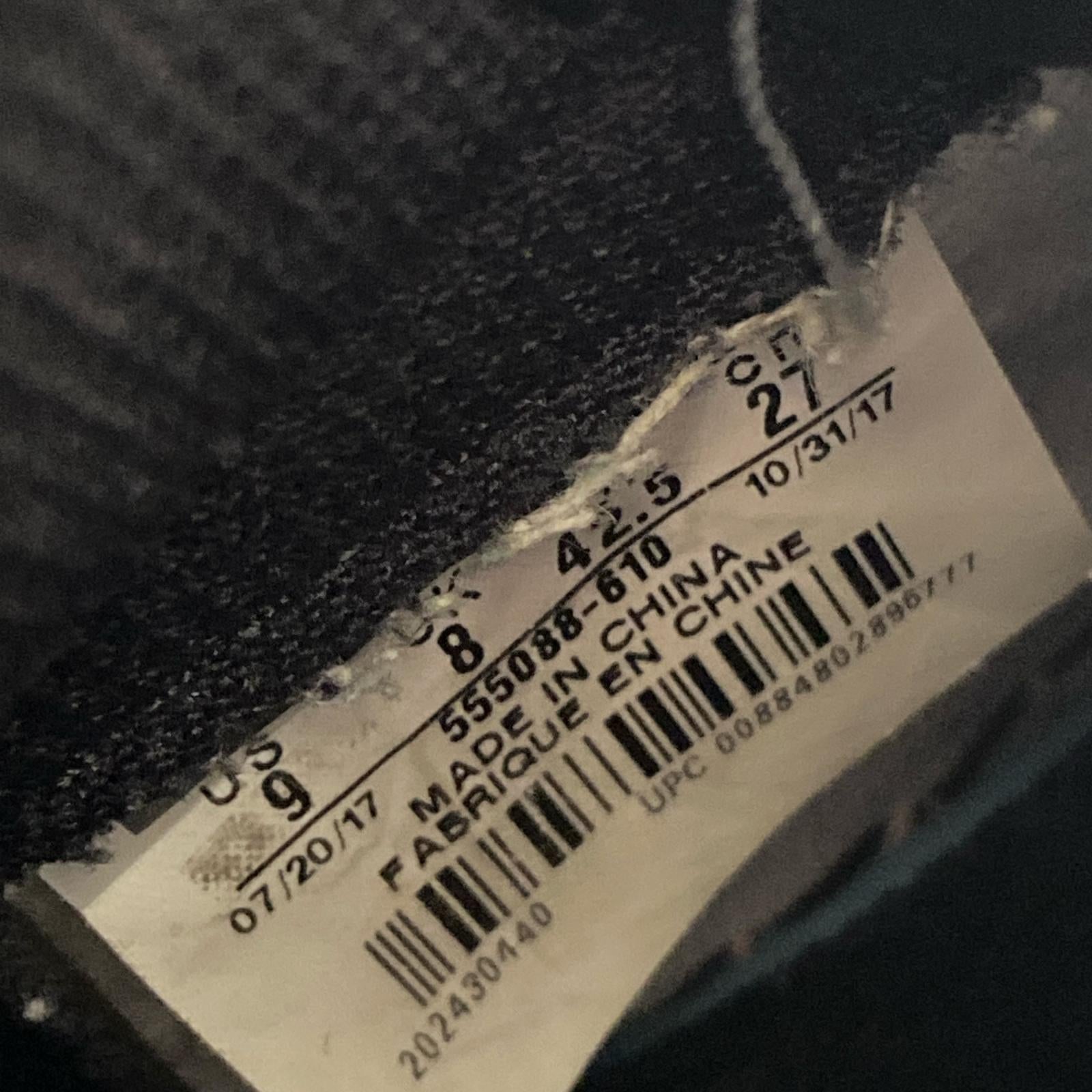 スニーカー Air Jordan 1 Retro High OG Bred Toe 27cm (US9 UK8 1/2 EU44)