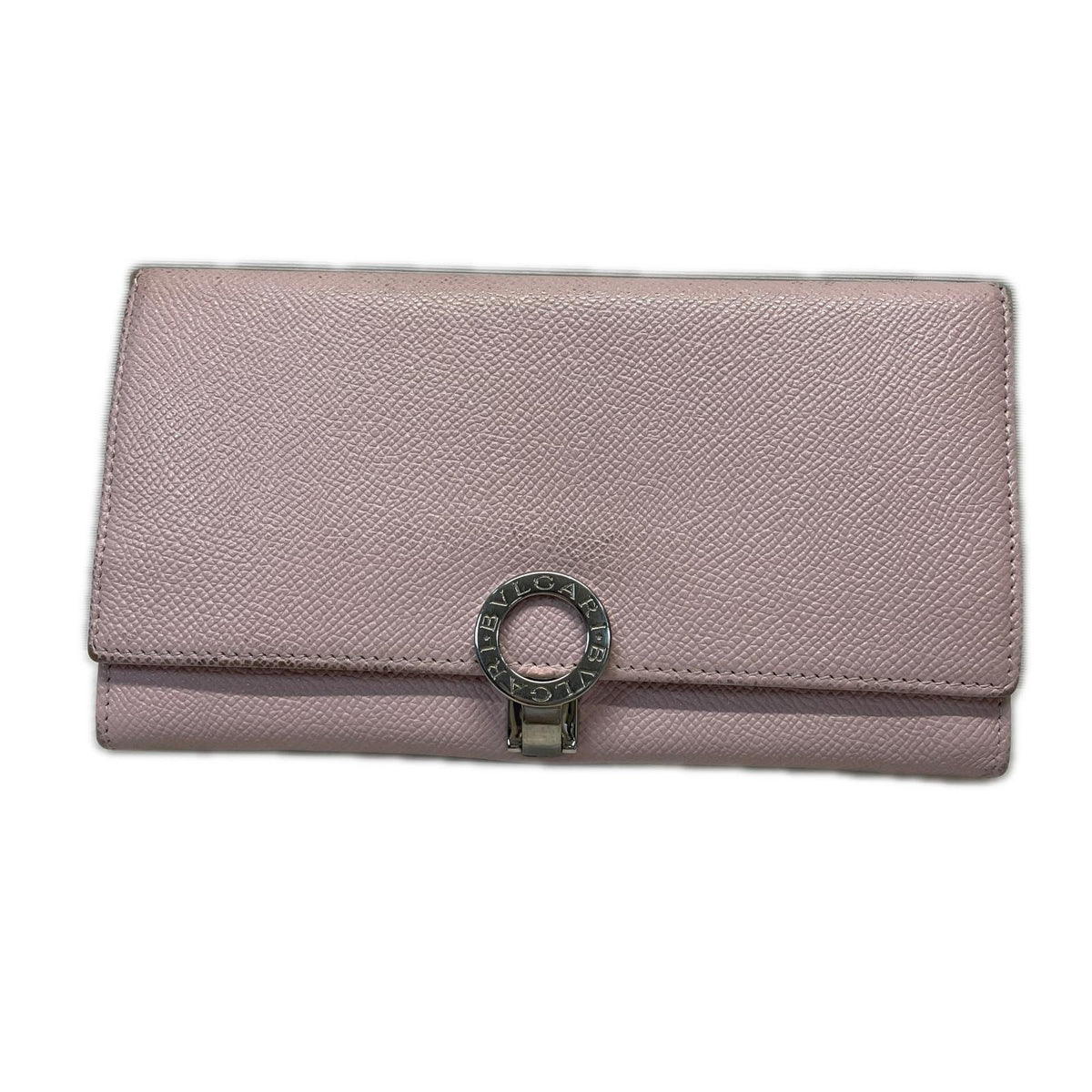 BVLGARI ブルガリブルガリ レザーロングウォレット ピンク