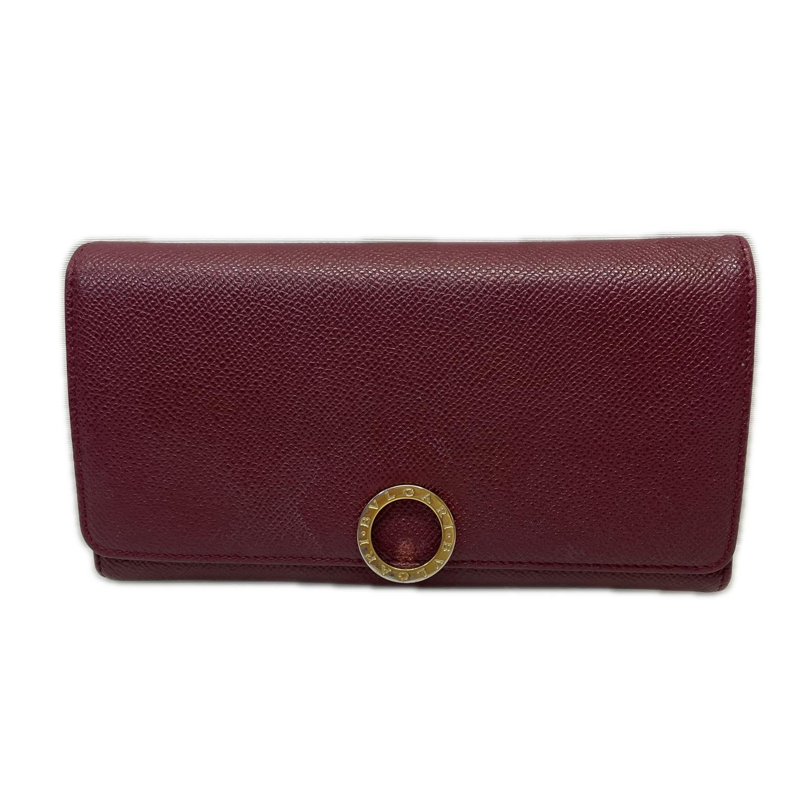 BVLGARI ブルガリブルガリ ロングウォレット ボルドー