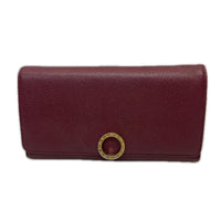 BVLGARI ブルガリブルガリ ロングウォレット ボルドー