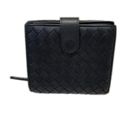 Bottega Veneta イントレチャート コンパクトウォレット 黒