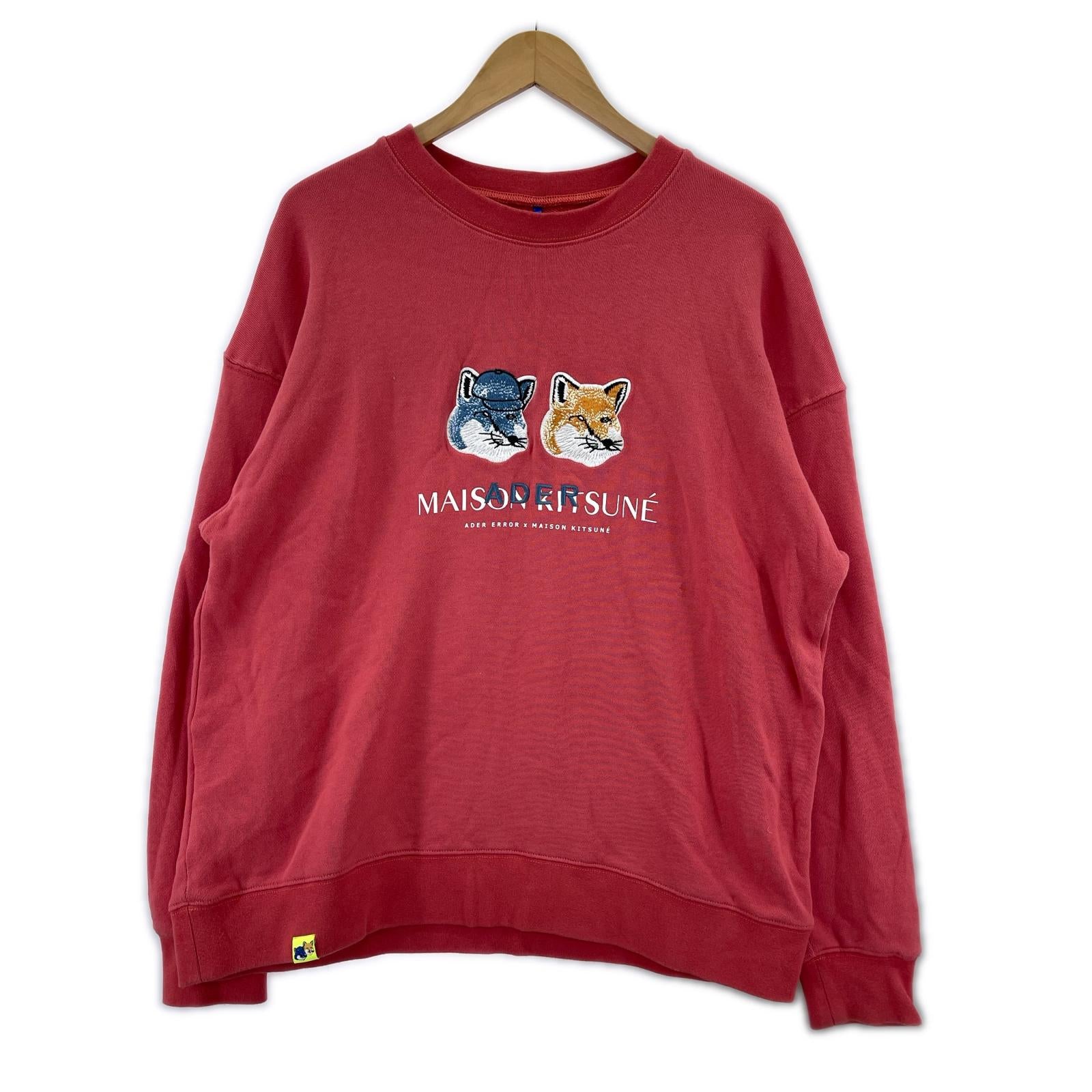 スウェット ｘMAISON KITSUNE スウェット 2 ピンク