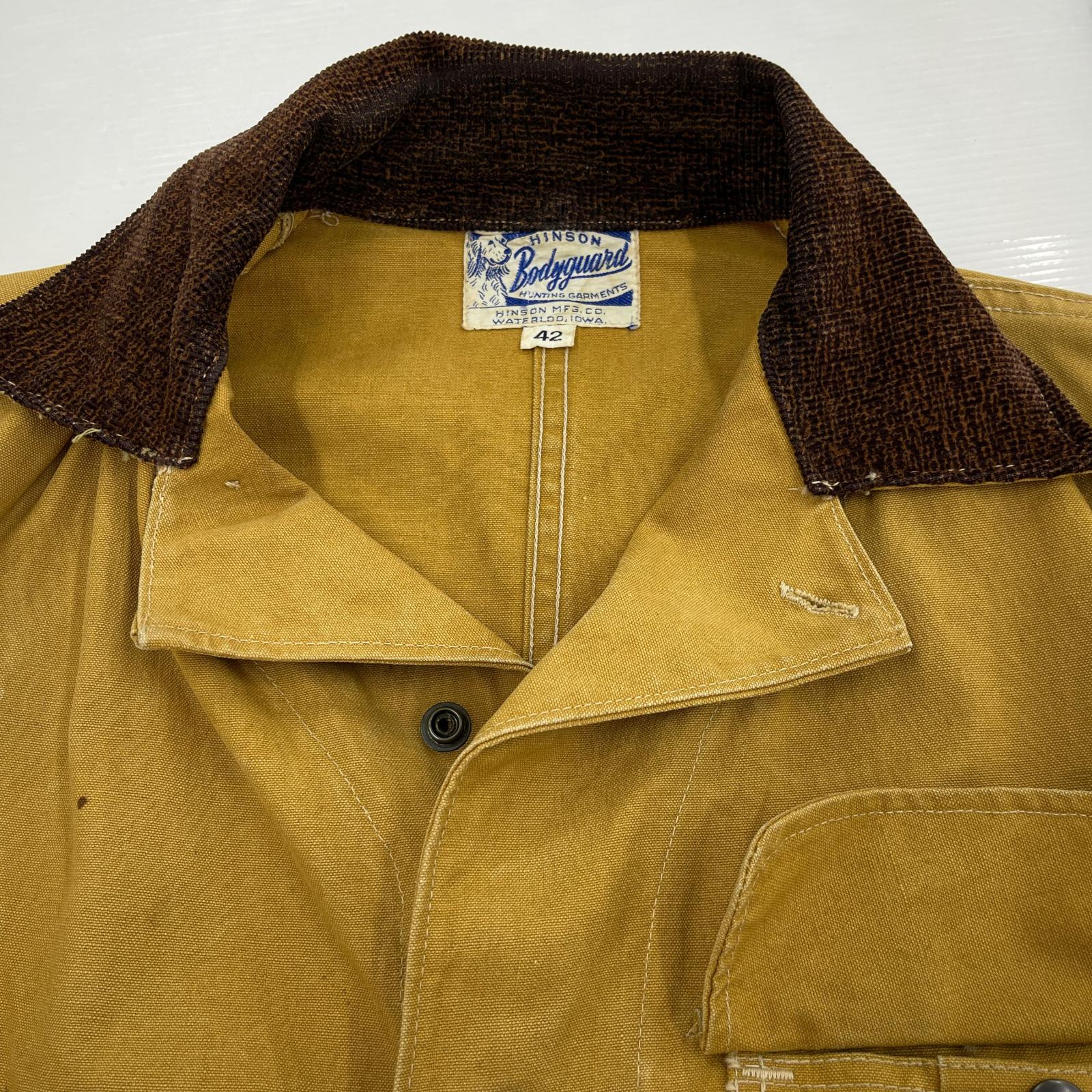 ジャケット 50s HINSON HUNTHING JACKET 42 42
